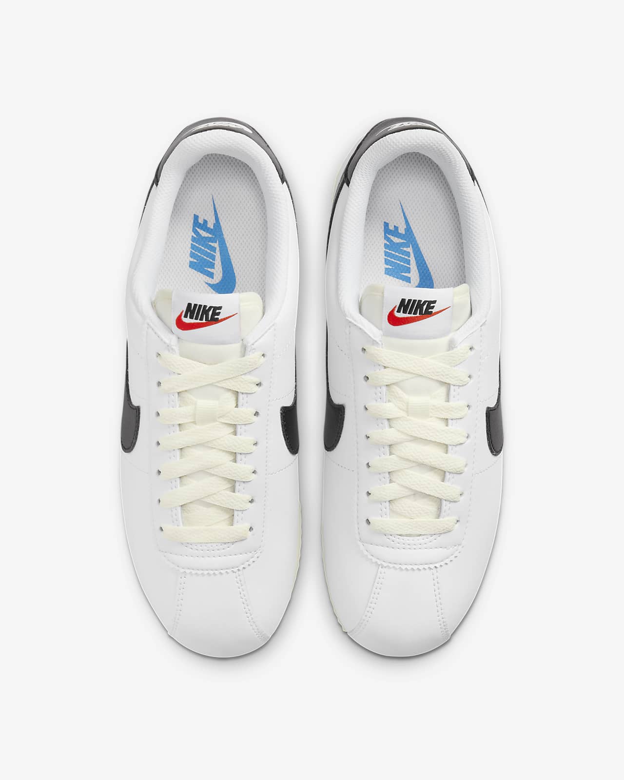 96 NIKE LEATHER CORTEZ 白×青 US9 新品メンズ | www.mastermeester.nl - スニーカー