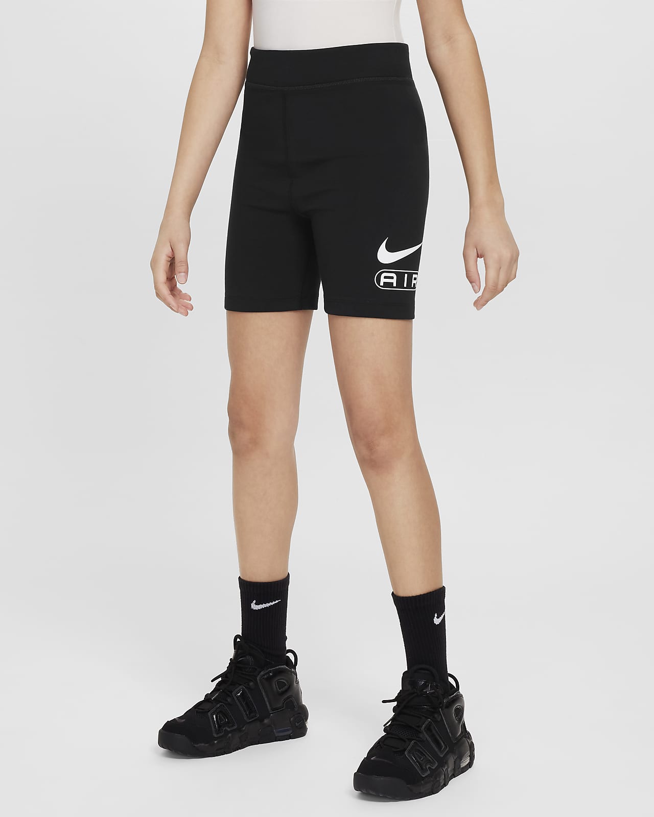 Calções tipo ciclista Nike Air para rapariga