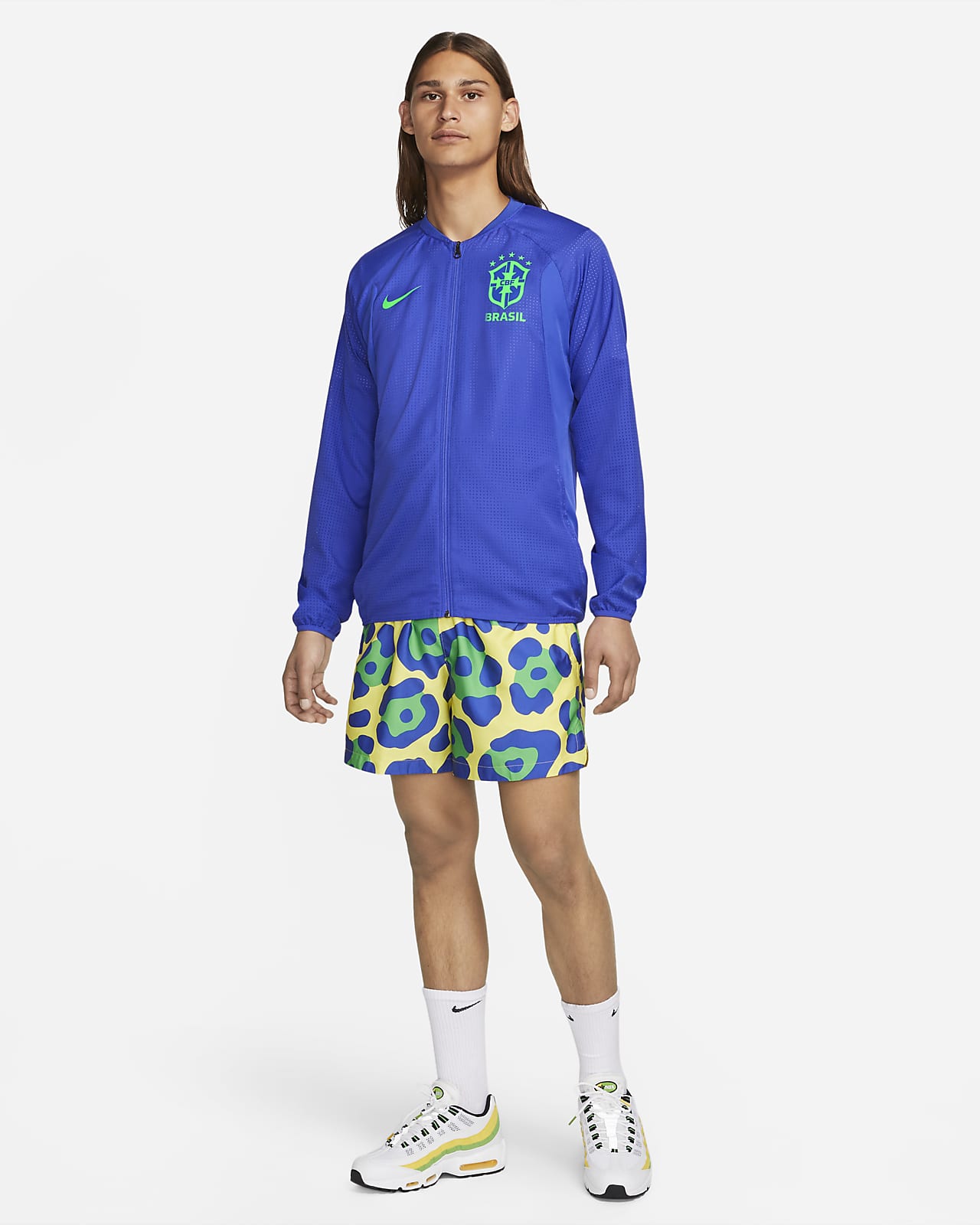 Brasil Academy AWF Men's Nike Dri-FIT Woven Soccer Jacket.