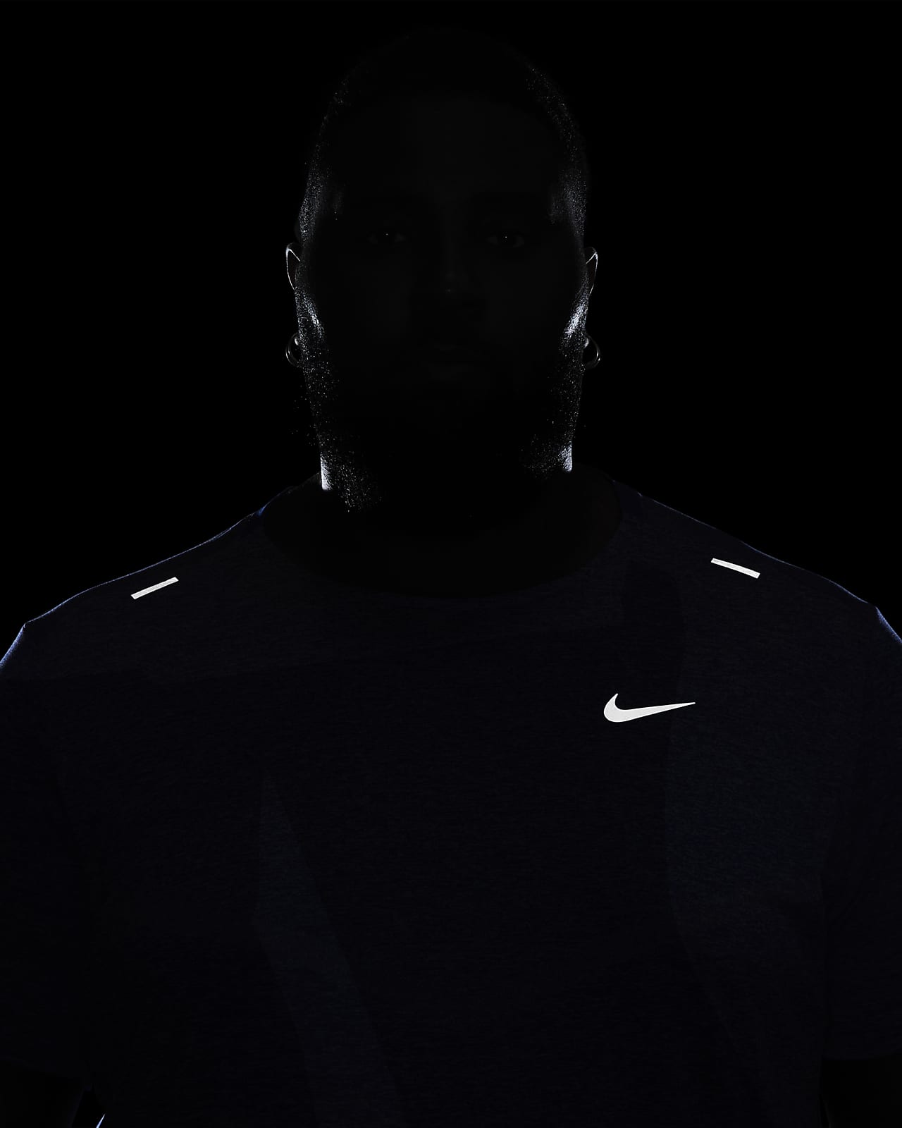 NIKE HOMME Nike DF TRAIL RISE 365 - Débardeur Homme ghost/dk purple  dust/reflective silv - Private Sport Shop