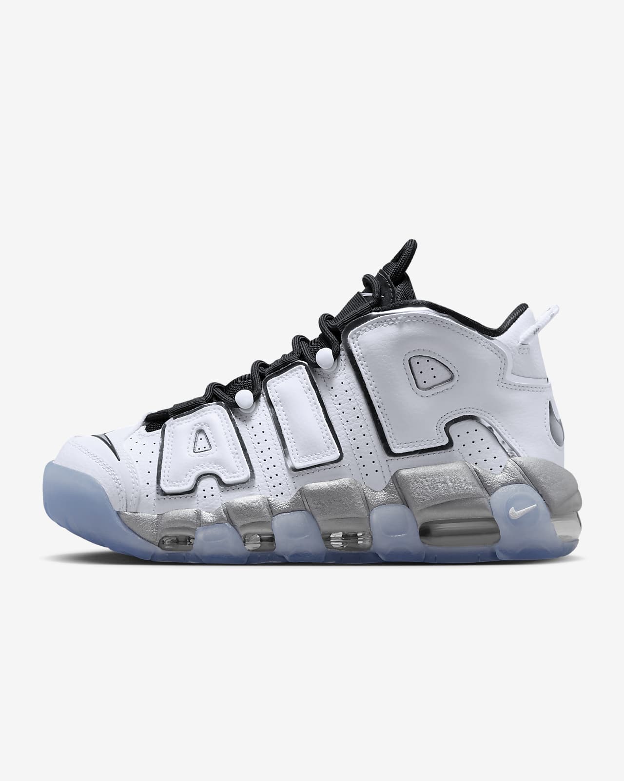 Nike Air More Uptempo 'White on White' Release Date. Nike SNKRS LU