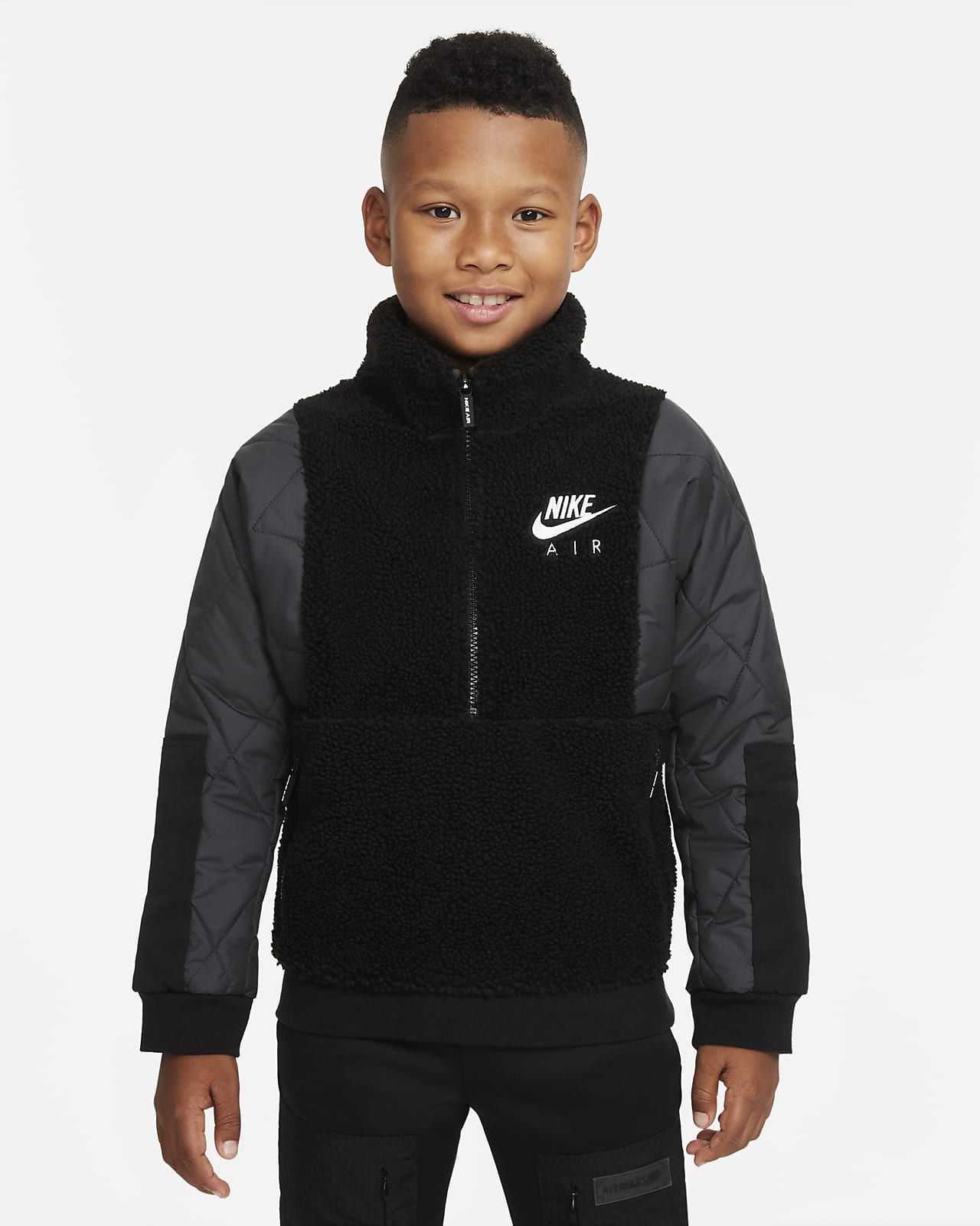 Bluza zimowa dla dużych dzieci (chłopców) Nike Air