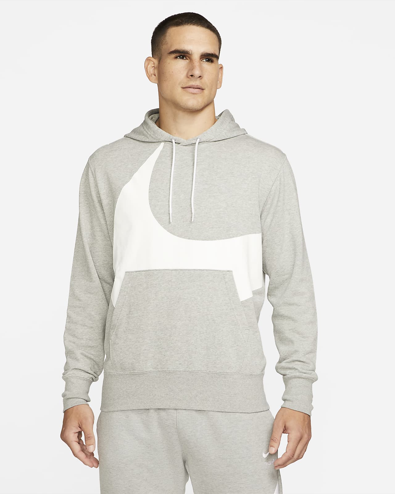 Semi-Brushed Back Pullover Hoodie. Nike LU