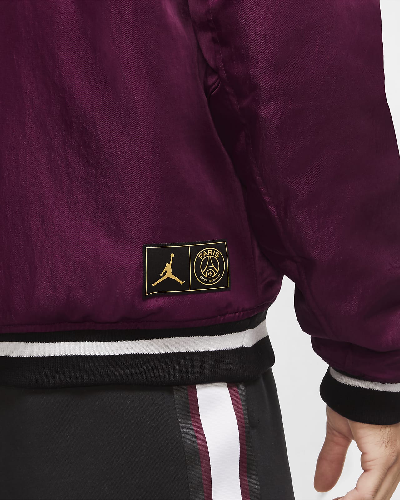 nike psg varsity jacket