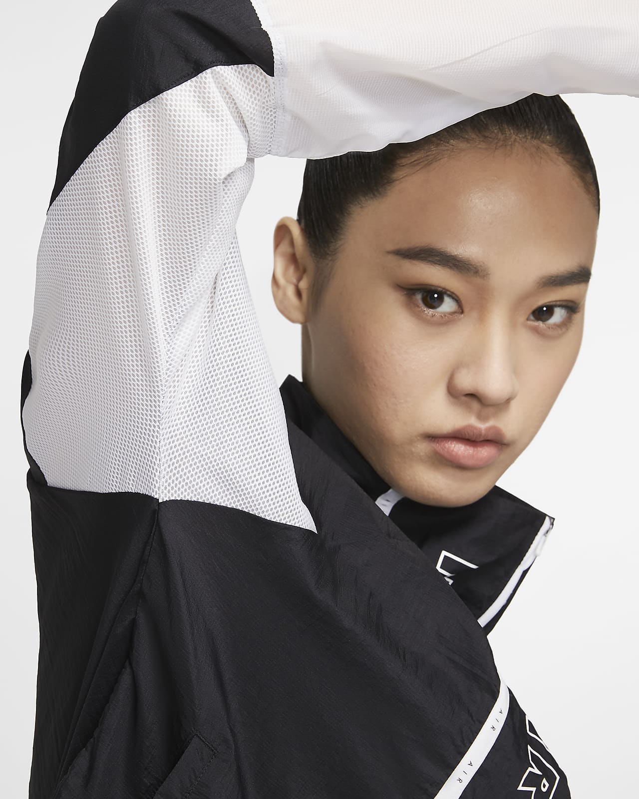 nike air full zip running jacket