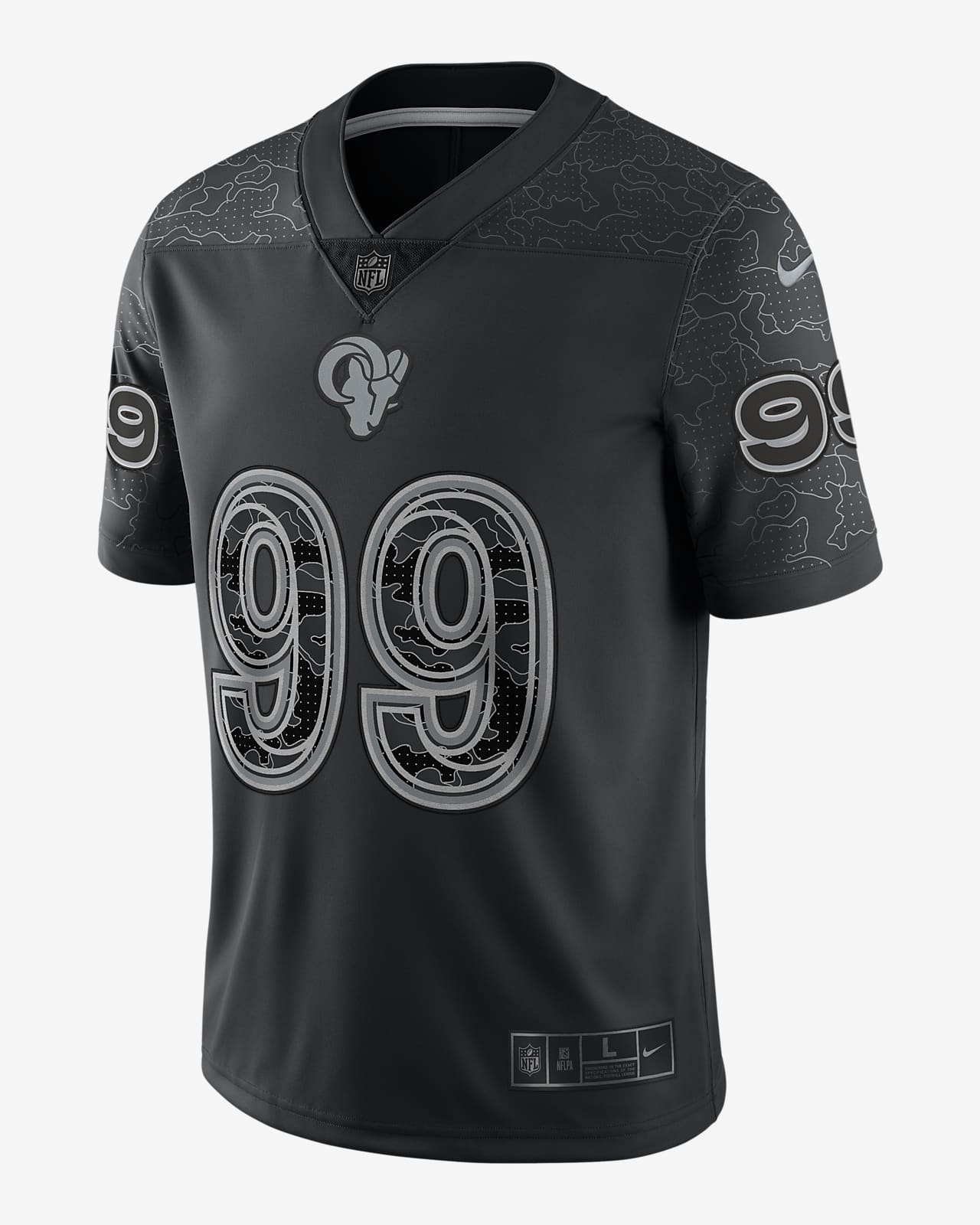 Nike Davante Adams Las Vegas Raiders Men's Limited Black Reflective Jersey