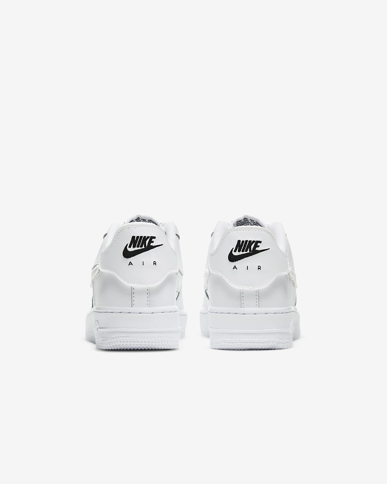 nike air force 1 big kid white