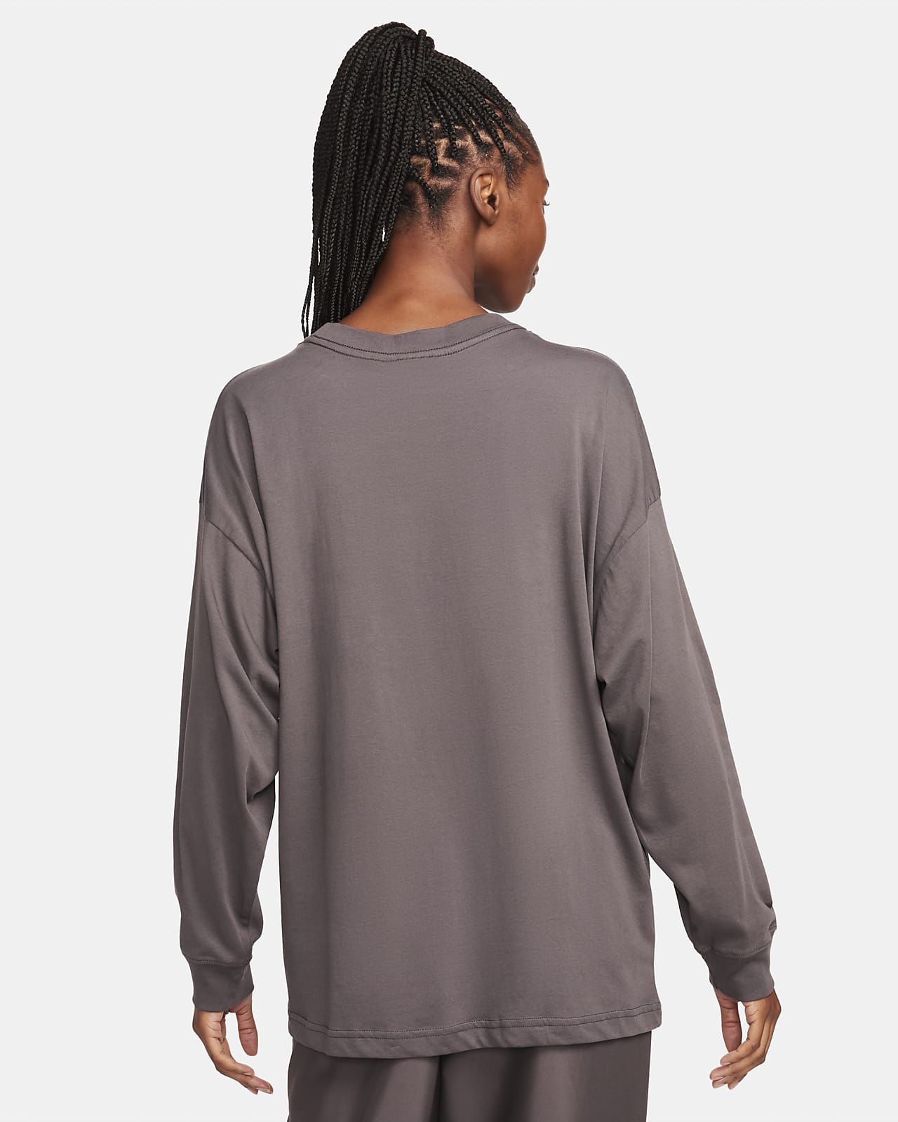 Oversized nike best sale shirt dames