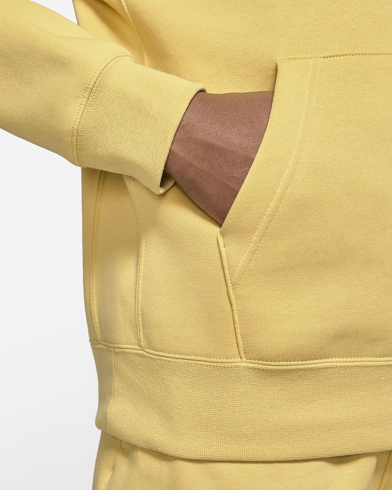 nike pullover hoodie yellow