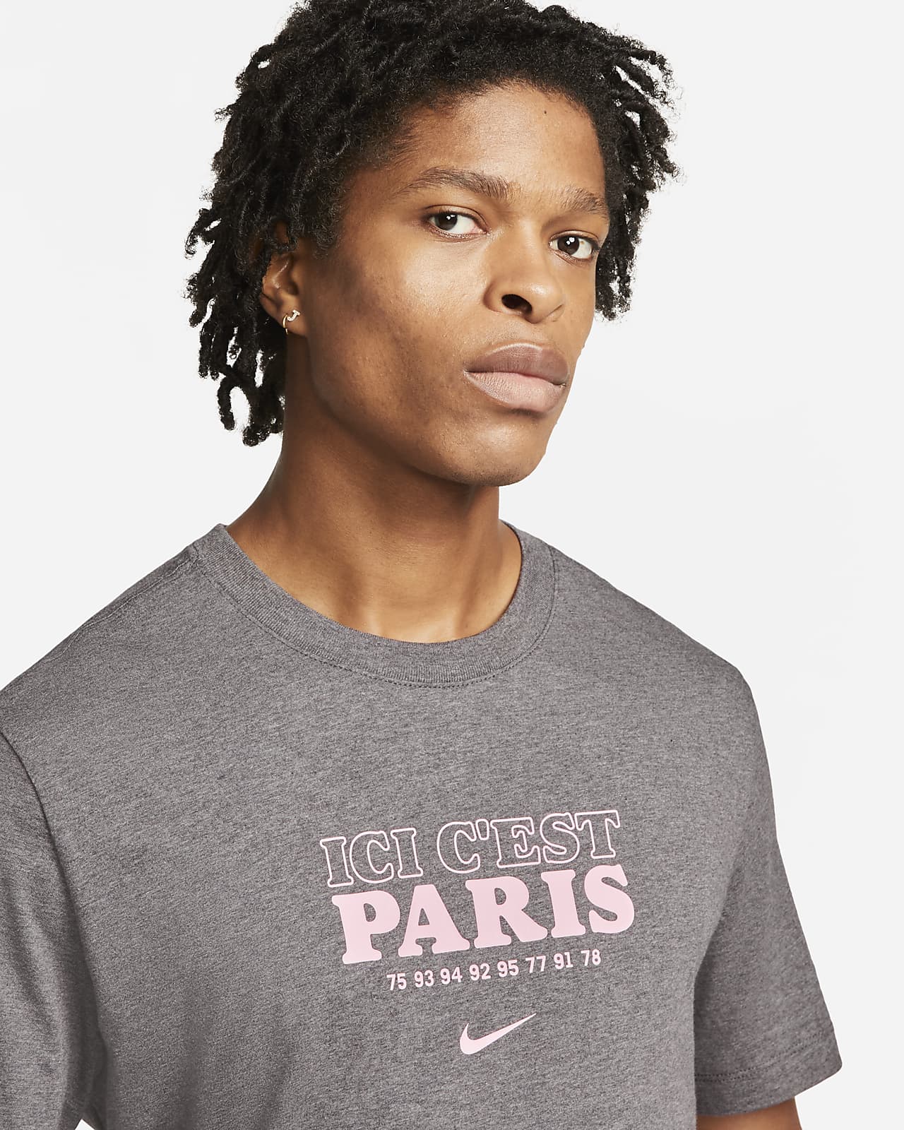Playera de fútbol para hombre Paris Saint-Germain . Nike.com