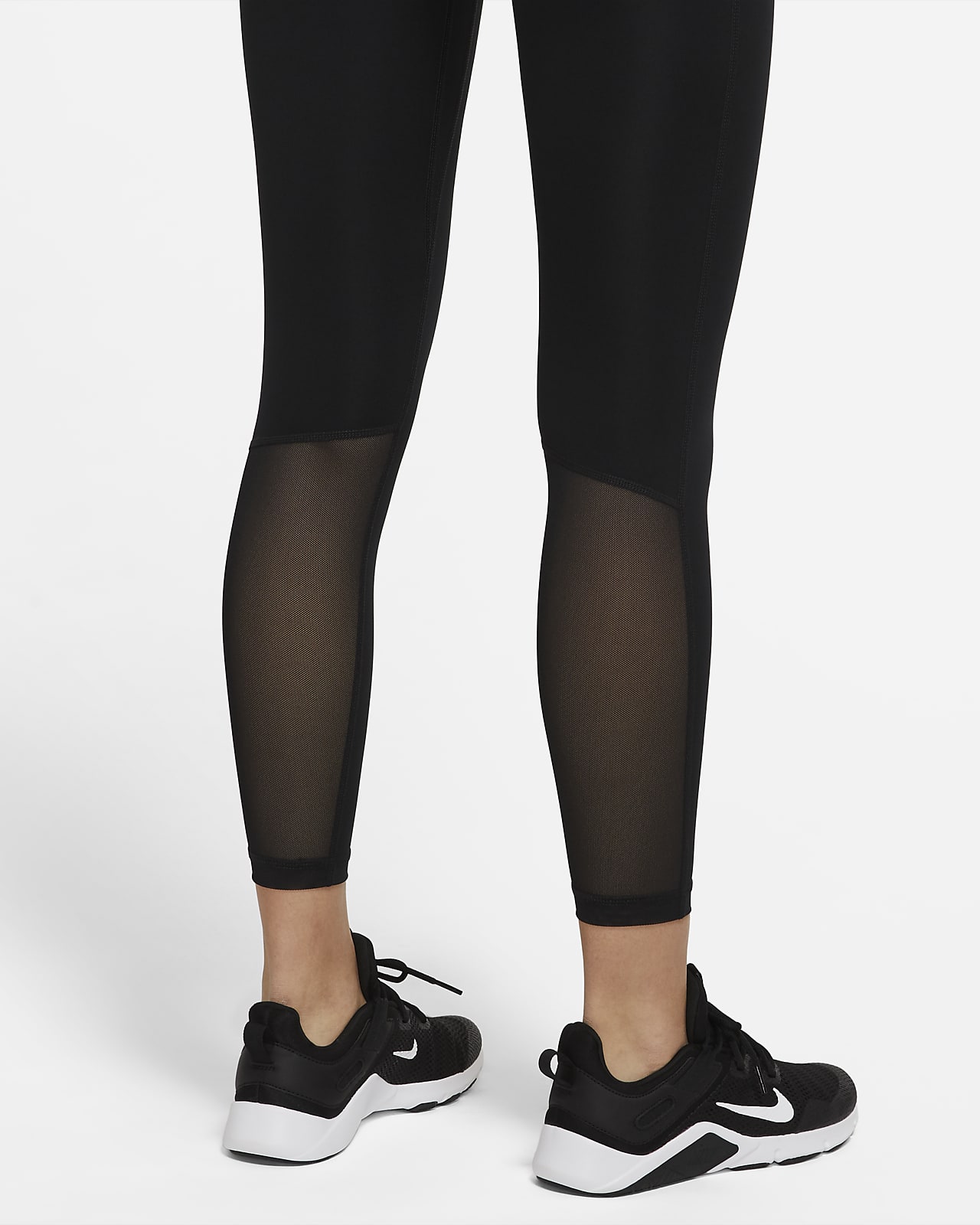 nike pro mid rise training tights