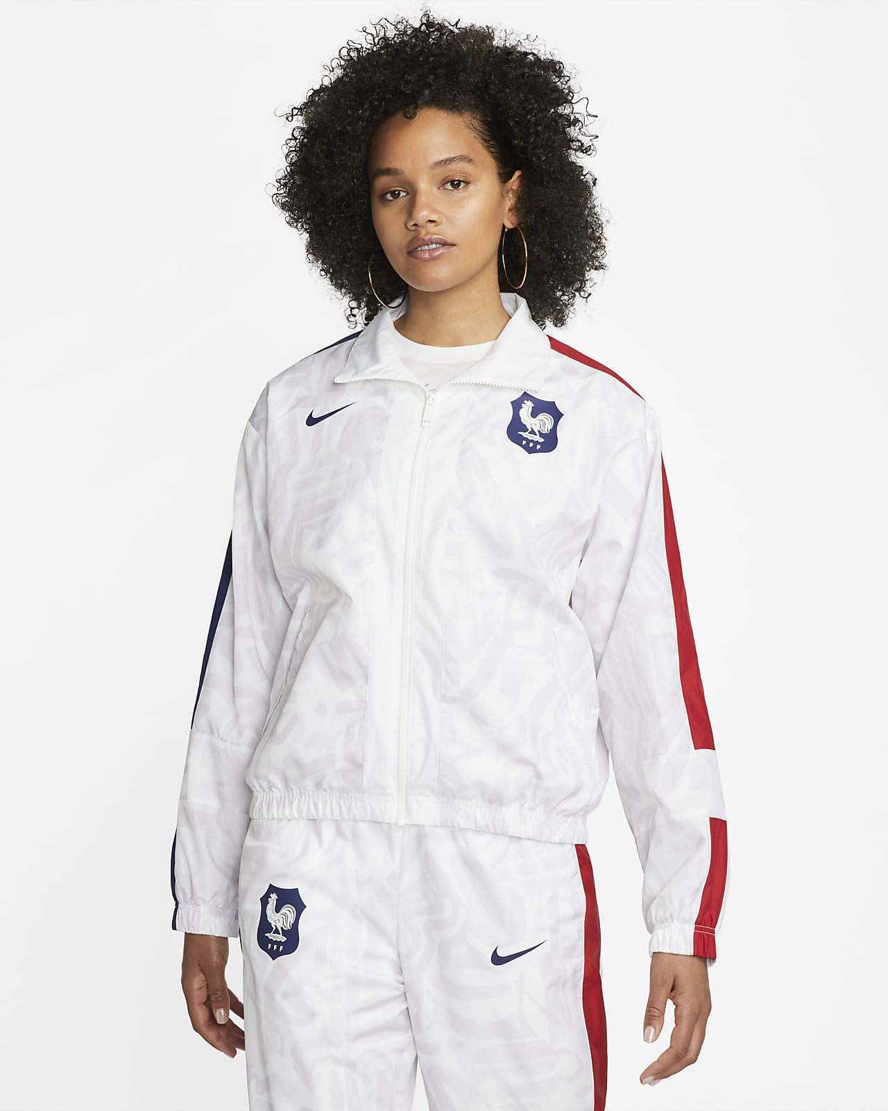 NWT Nike Puffer Jacket Women XXL Ivory Off White Thermore Insulated Snow  $180 | eBay