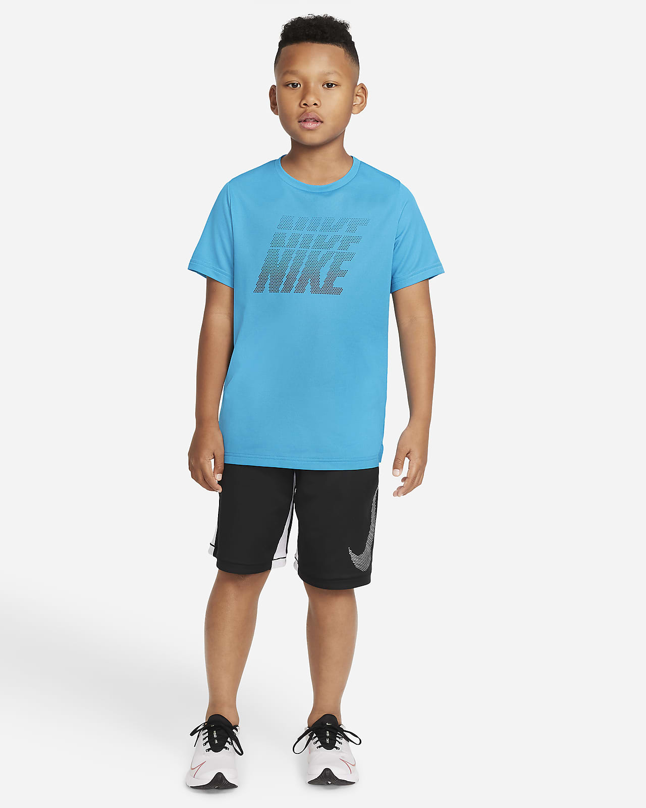 Nike Dri-FIT Older Kids' (Boys') Graphic Training Top. Nike CA