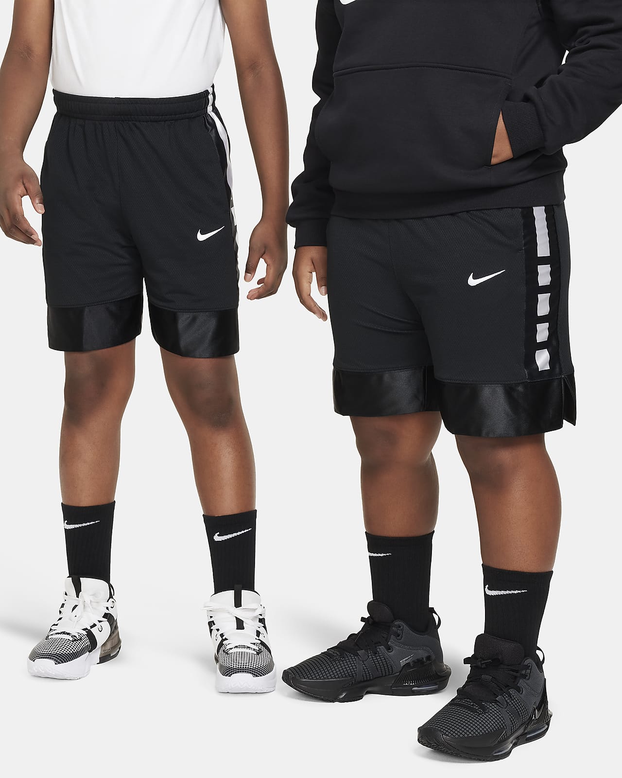 Shorts de b squetbol para ni o talla grande talla amplia Nike Dri FIT Elite 23