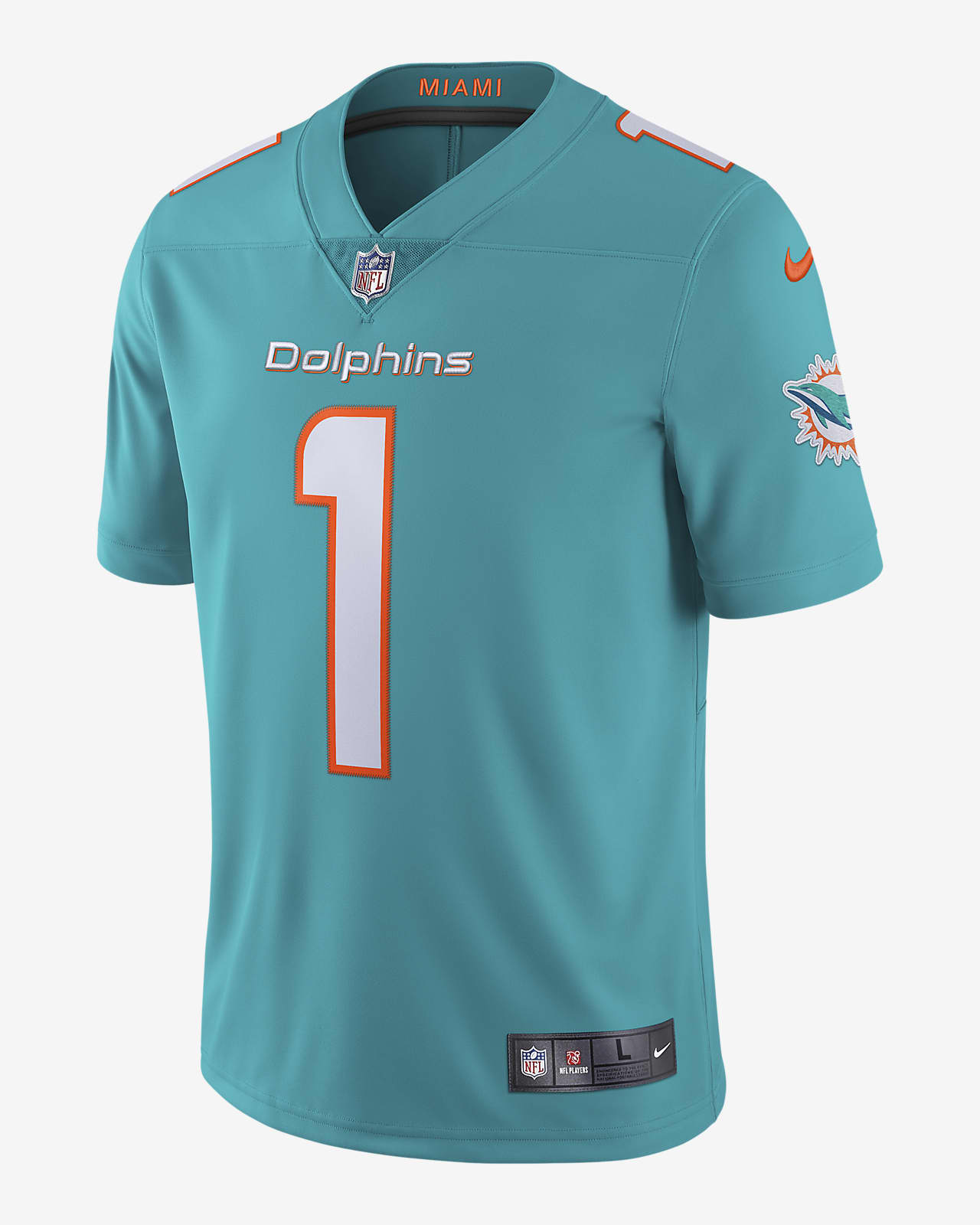NFL Miami Dolphins (Tua Tagovailoa) Men's Game Football Jersey. Nike.com