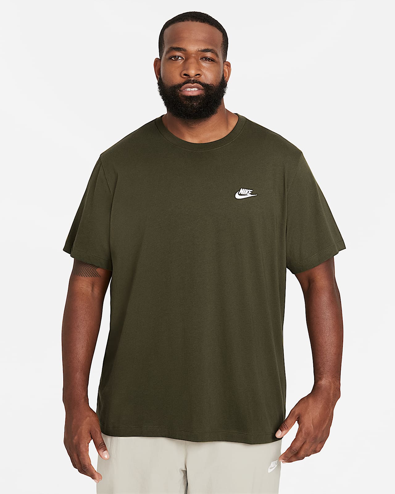 Nike Sportswear Club Men's T-Shirt. Nike LU