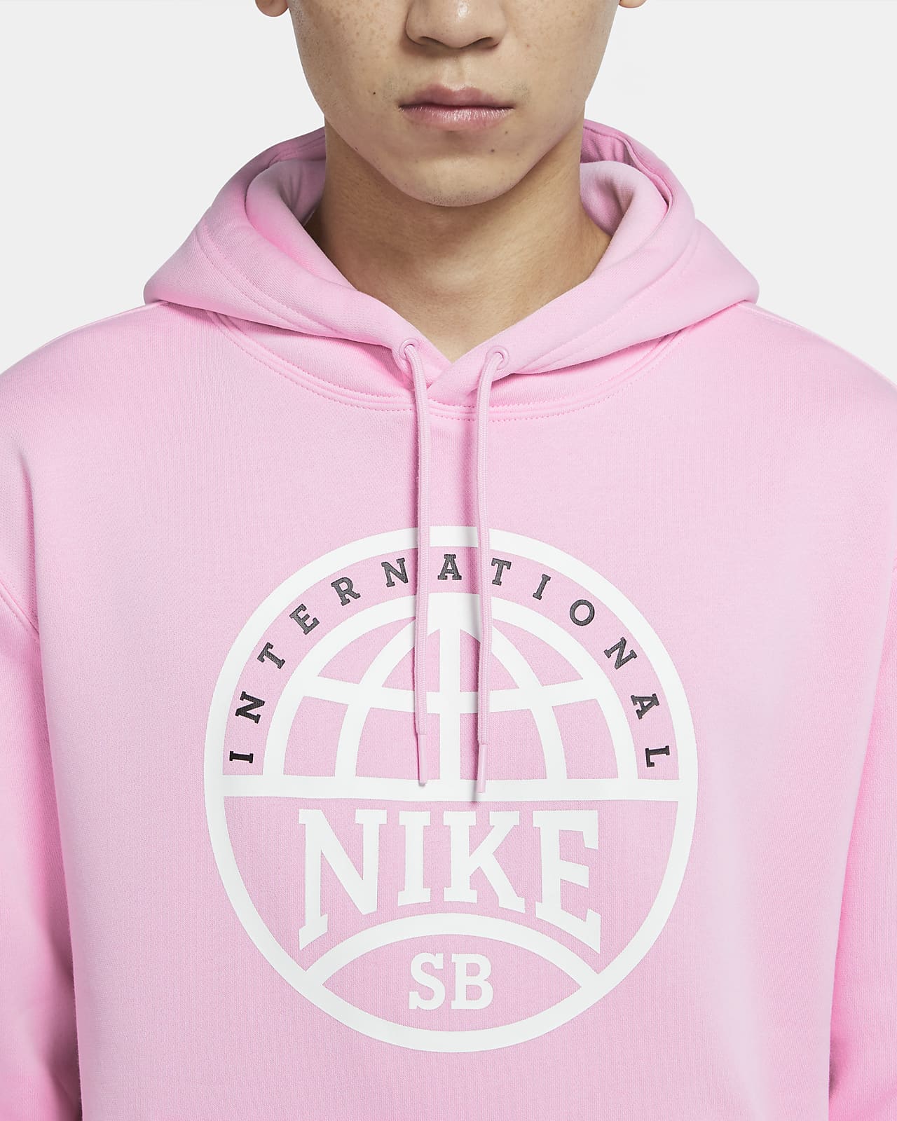 pink nike sb hoodie