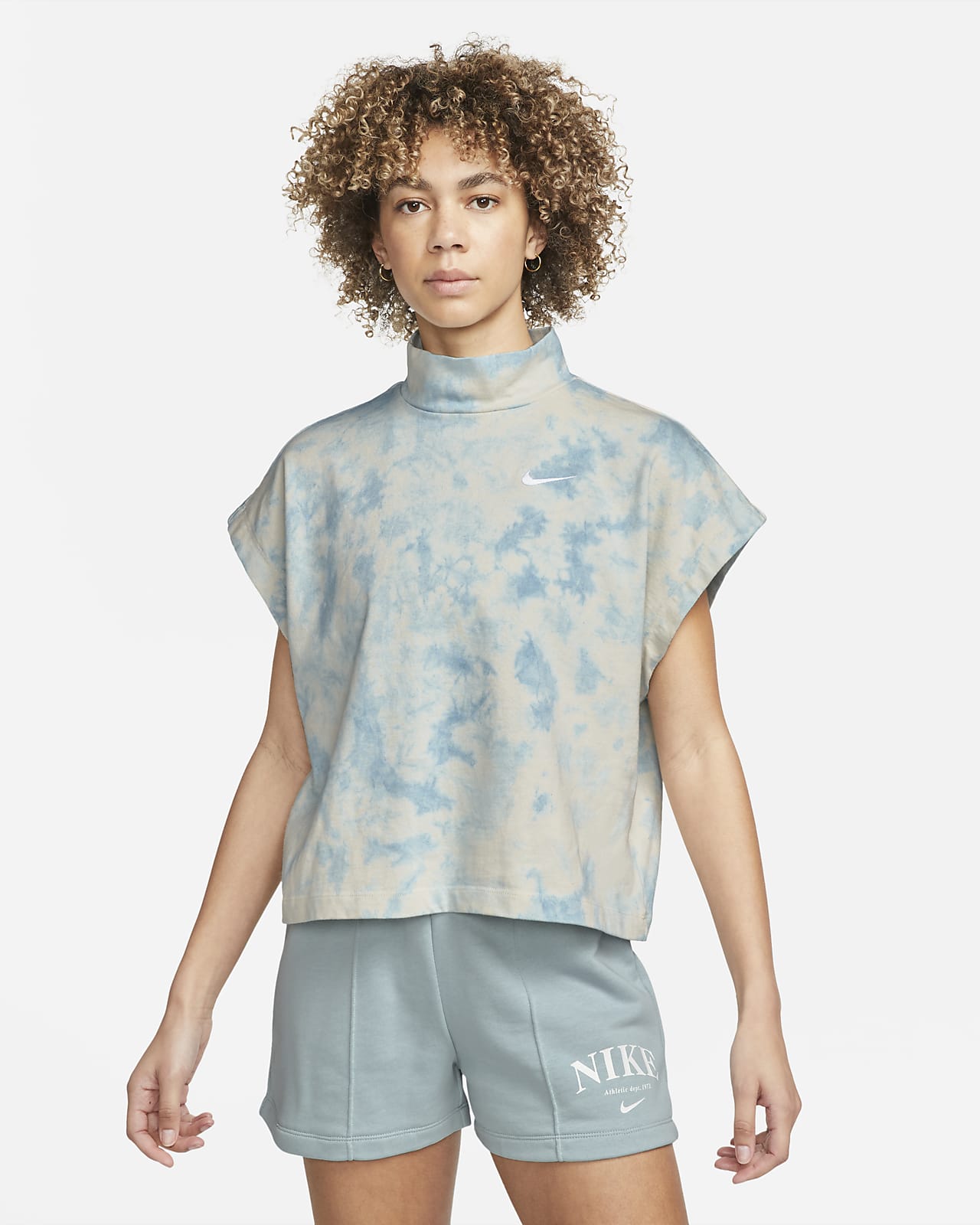 Nike Sportswear Women's Washed Jersey Top. Nike GB