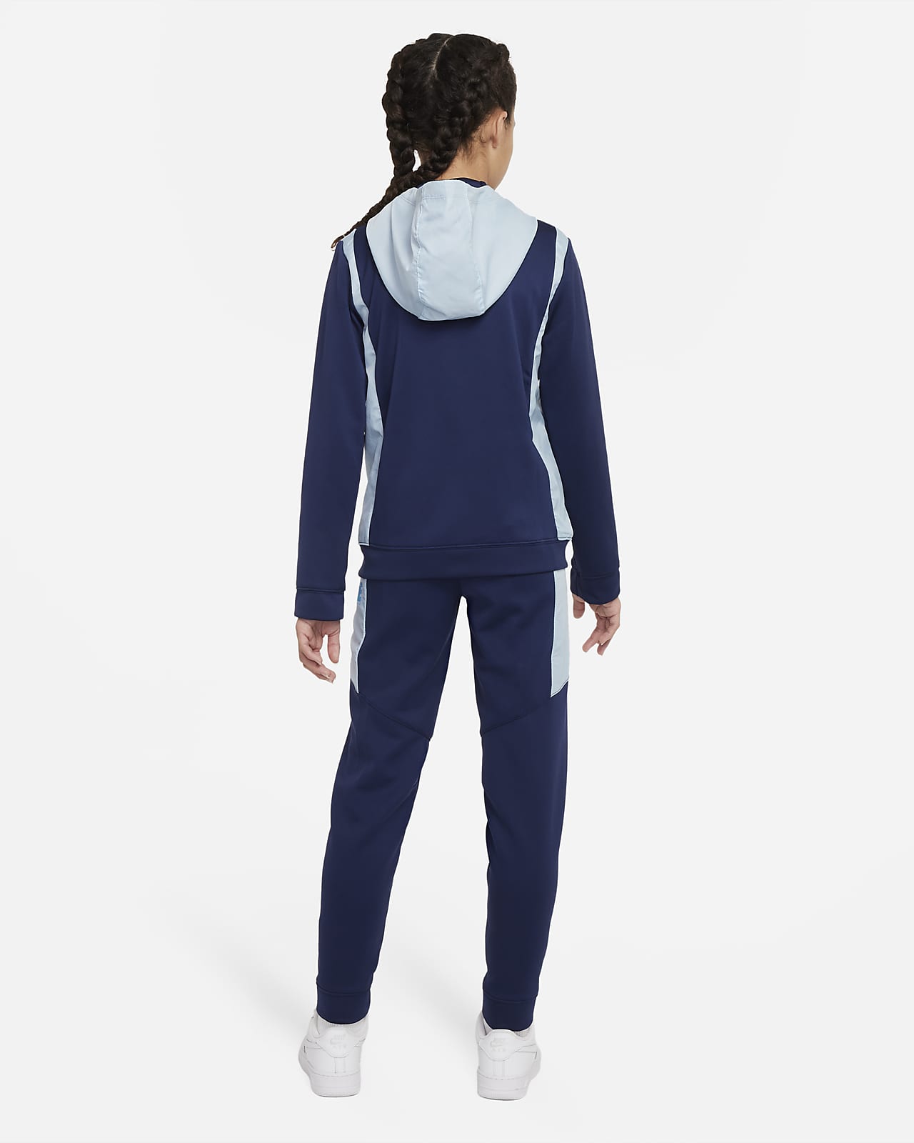 nike panel tracksuit