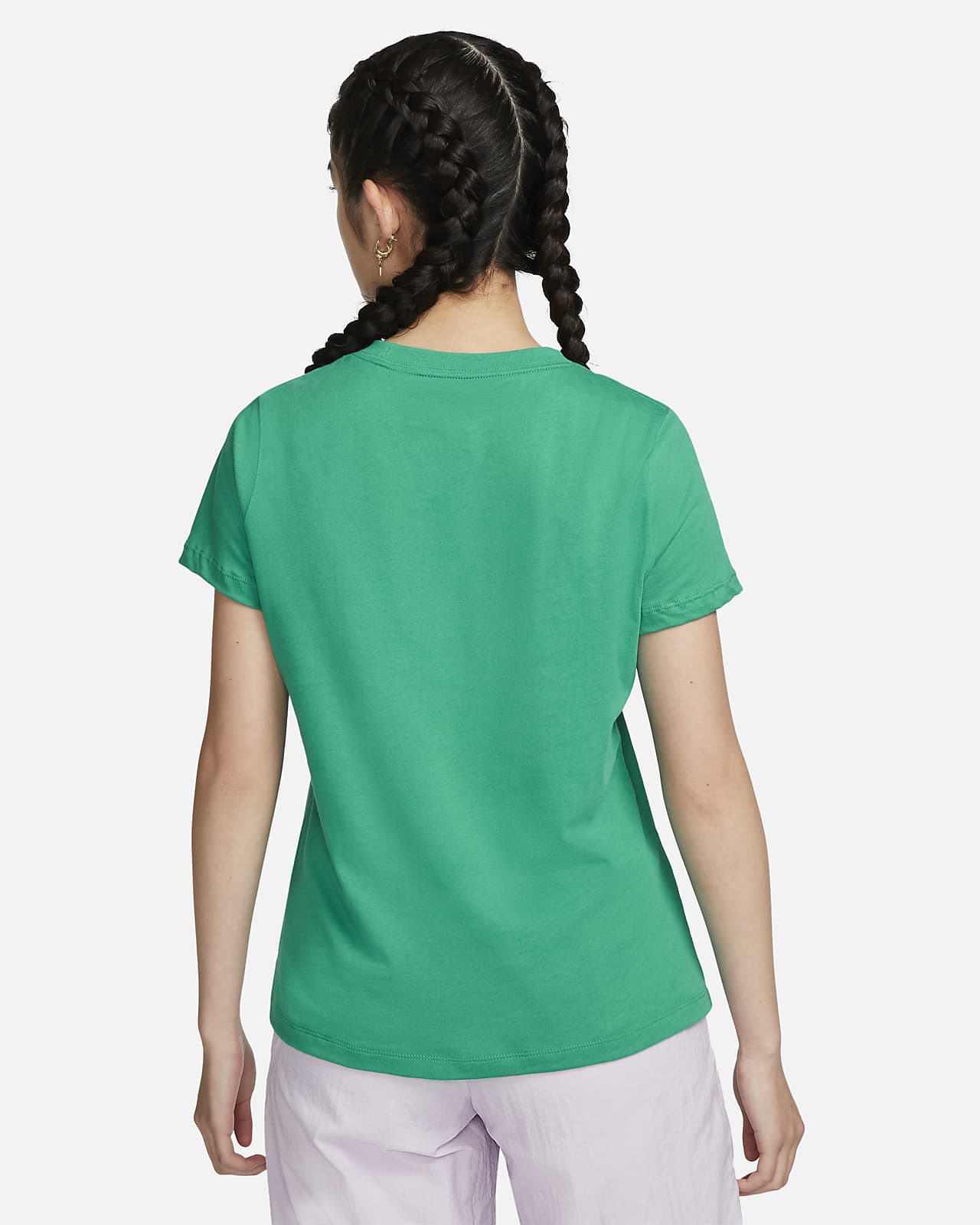 green nike womens shirt