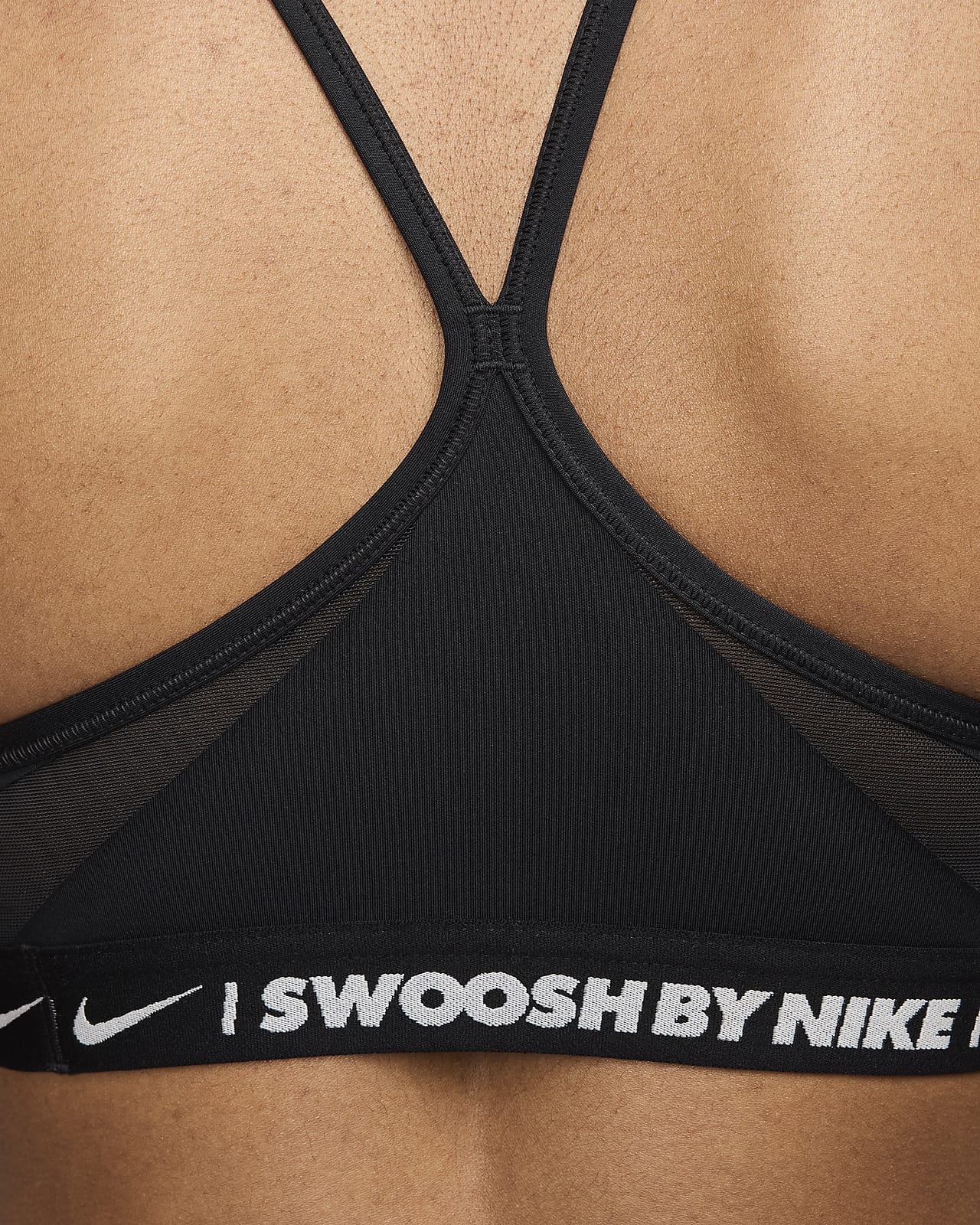 Nike Indy Padded sport-bh met logo en lichte ondersteuning