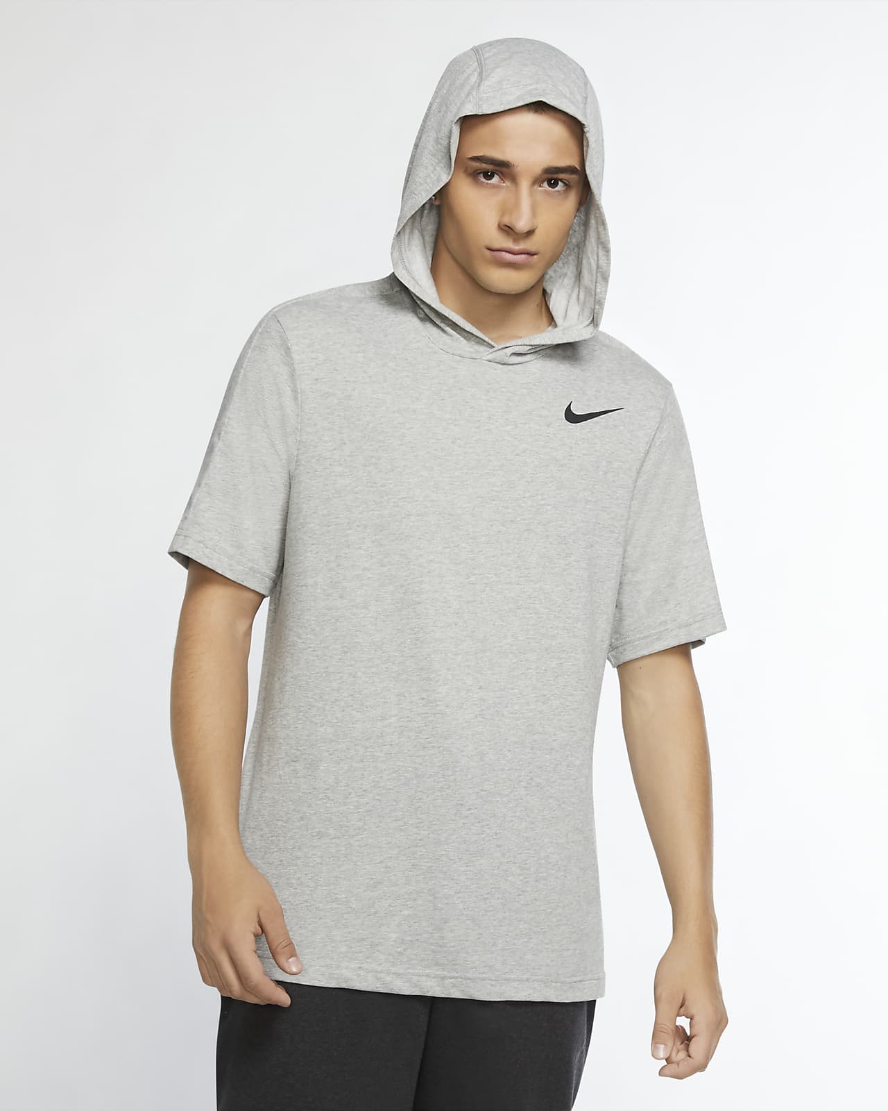 dri fit shirt with hoodie