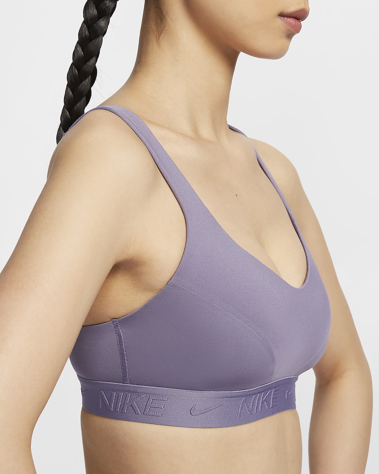 Nike Indy Women's Light-Support Padded Graphic Sports Bra. Nike ID