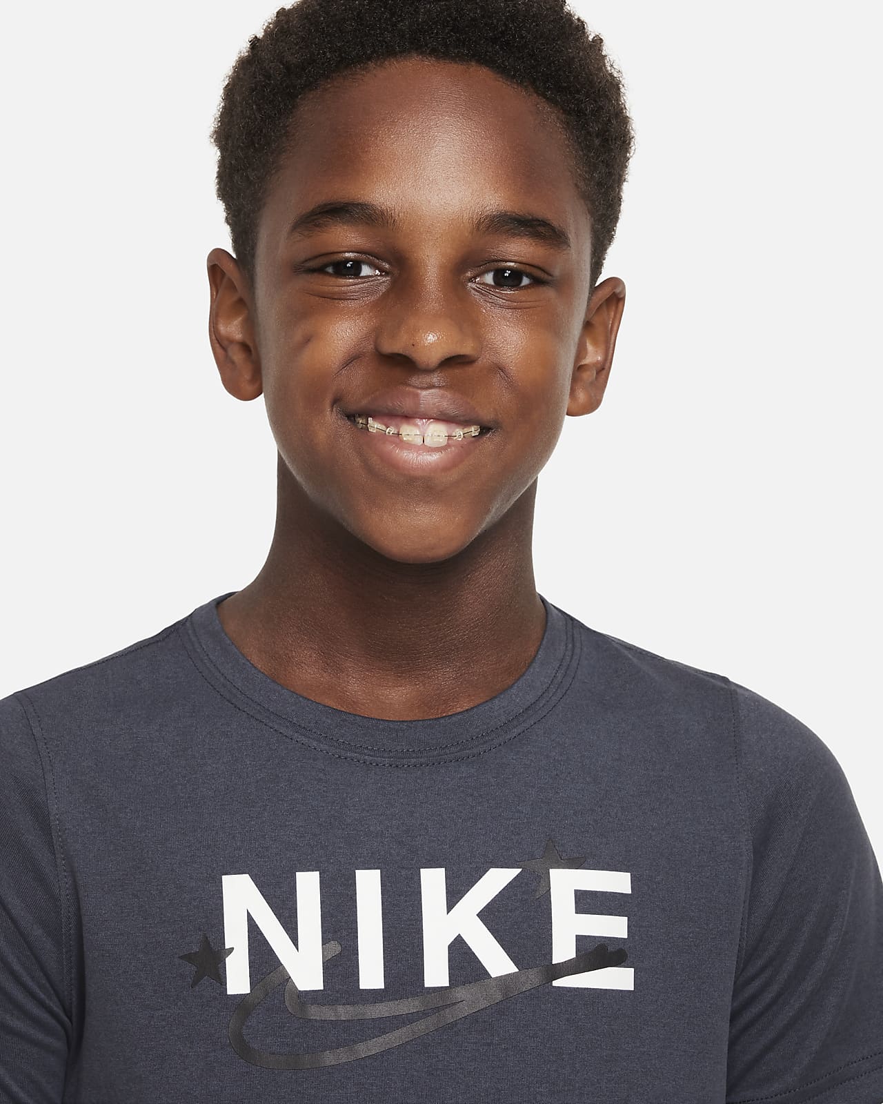 Nike Dri-FIT Older Kids' (Boys') Training T-Shirt. Nike IE