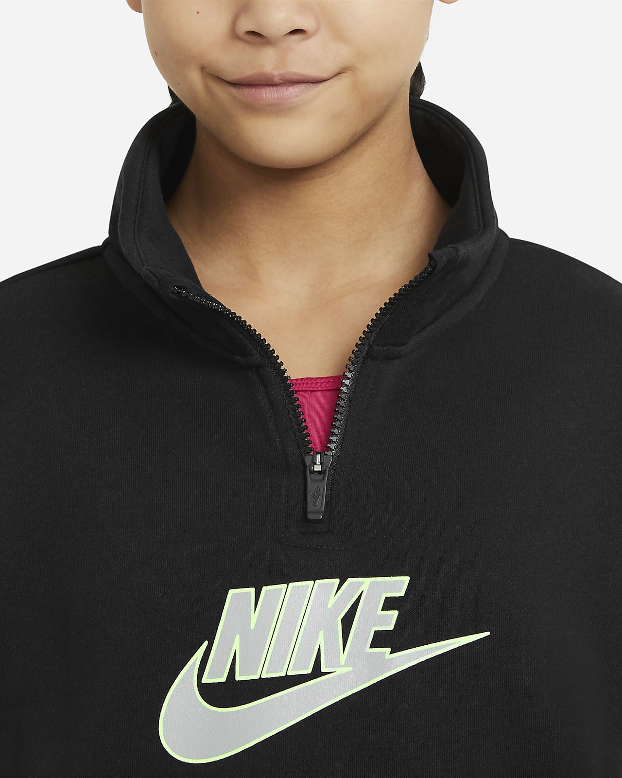 nike zip pullover