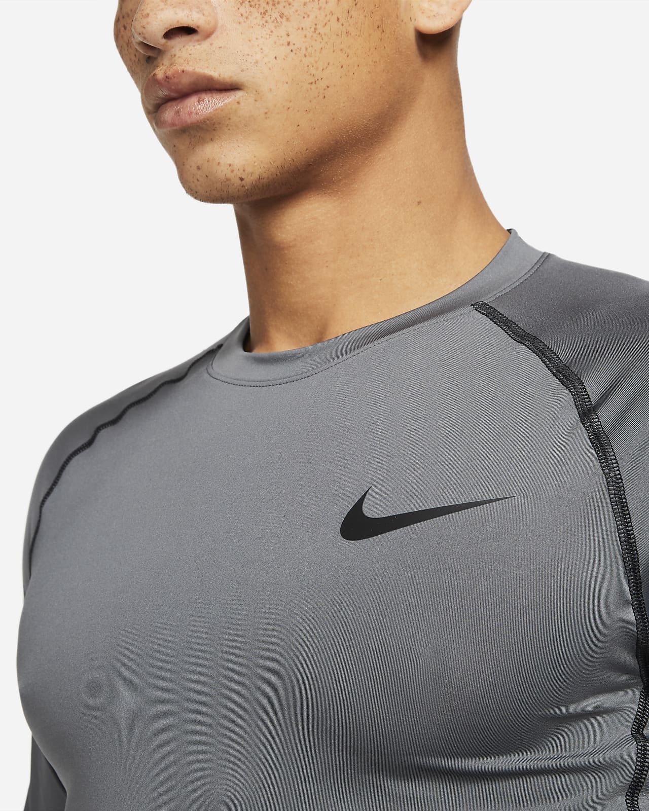 Nike Pro Fitness Camiseta Entrenamiento Hombre - Black