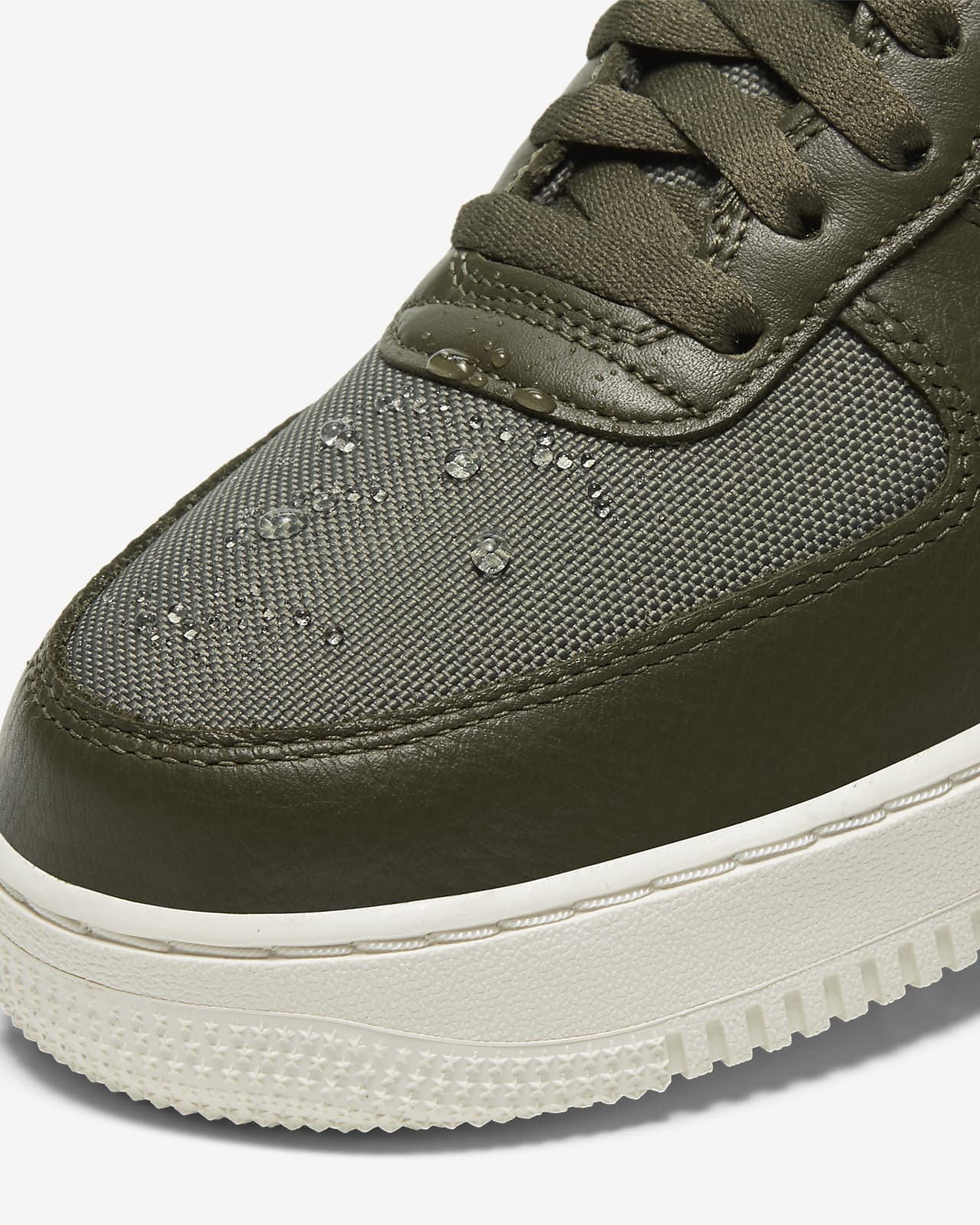air force 1 olive green high ankle shoes