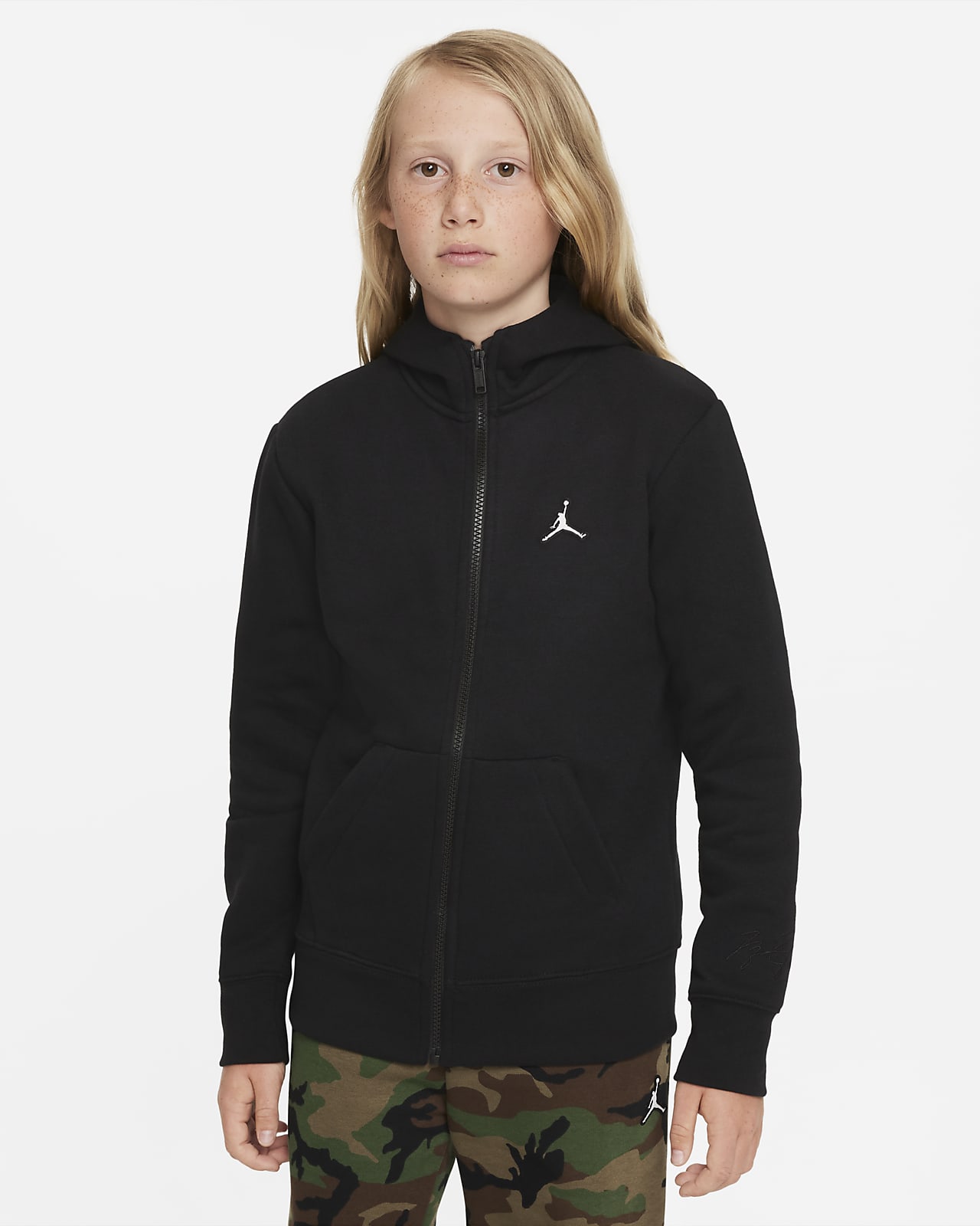 Jordan Sudadera con capucha con cremallera completa - Niño. Nike ES