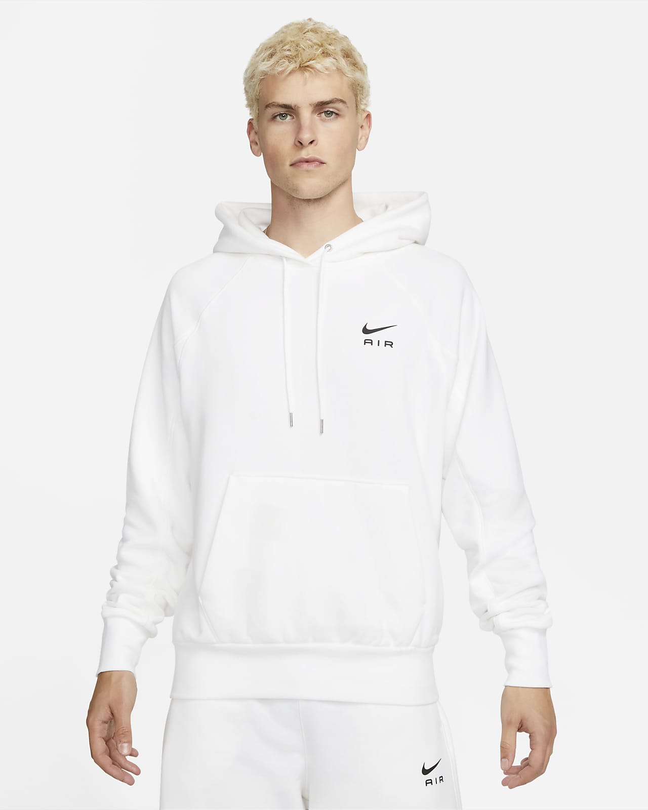 Nike Air Men's French Terry Pullover Hoodie. Nike BG