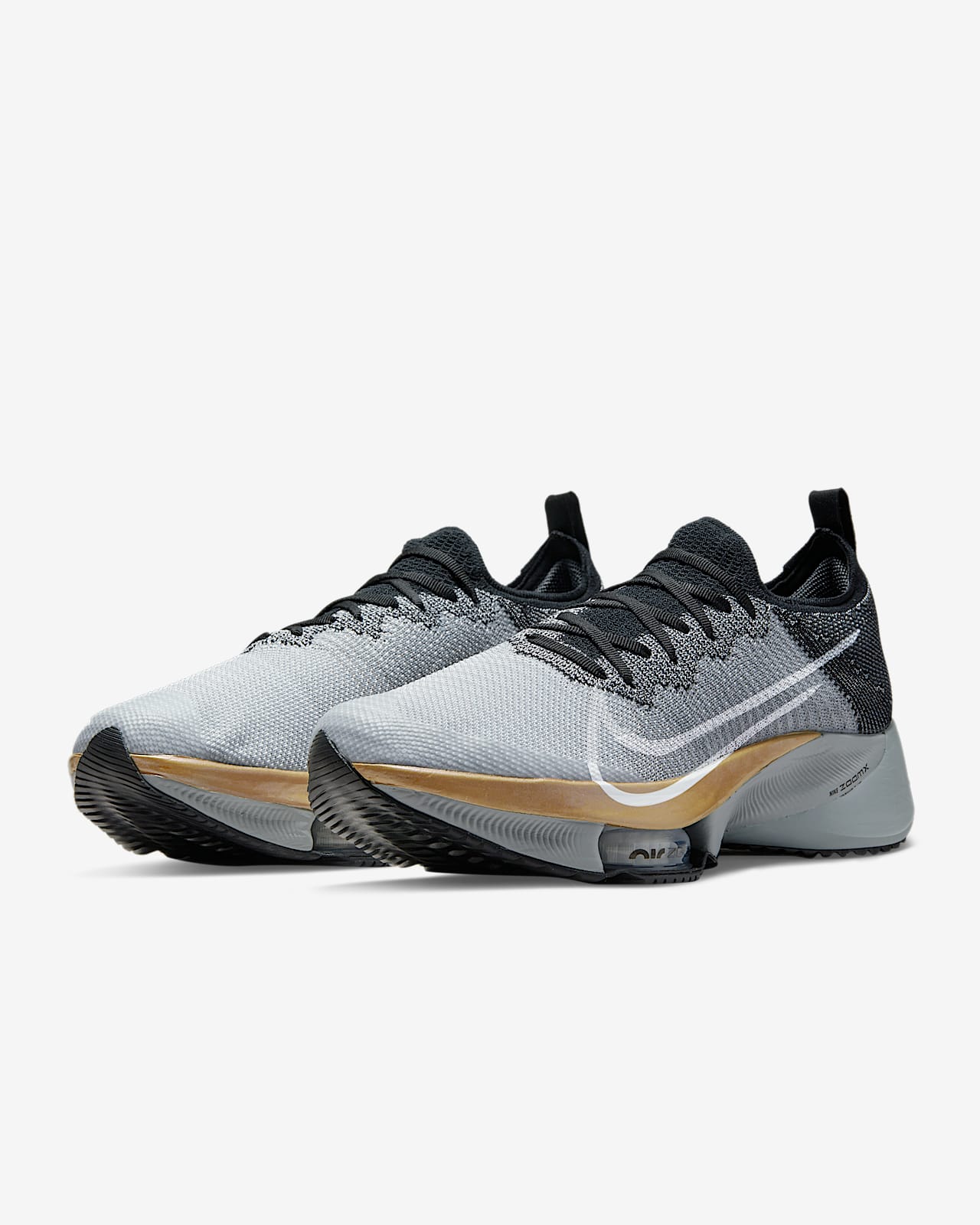 Nike Air Zoom Tempo Next% FlyEase Black White Black White - CV1889-005