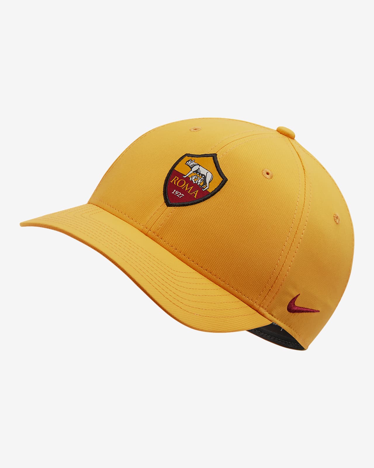 yellow nike cap