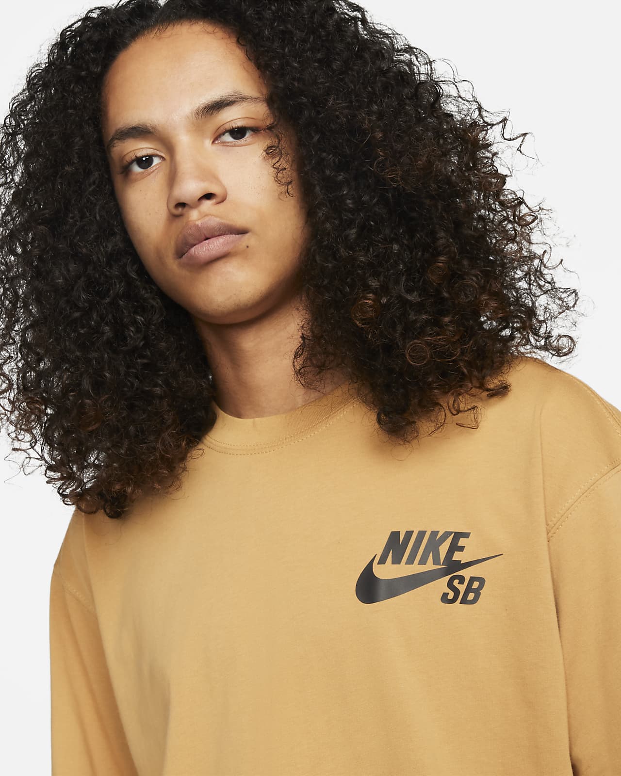 Nike SB SkateboardTShirt mit Logo. Nike AT
