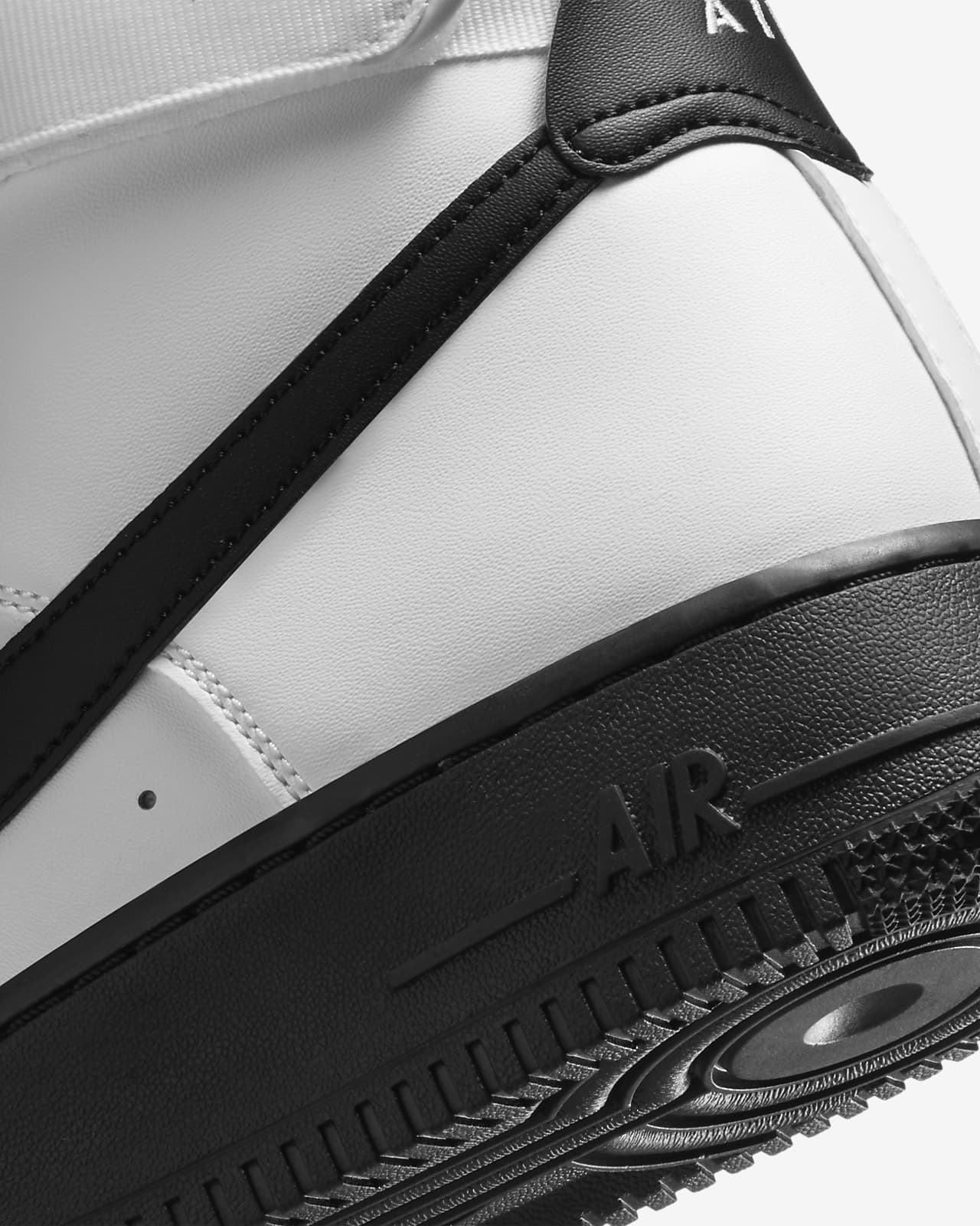 nike air force 1 high 07 black and white