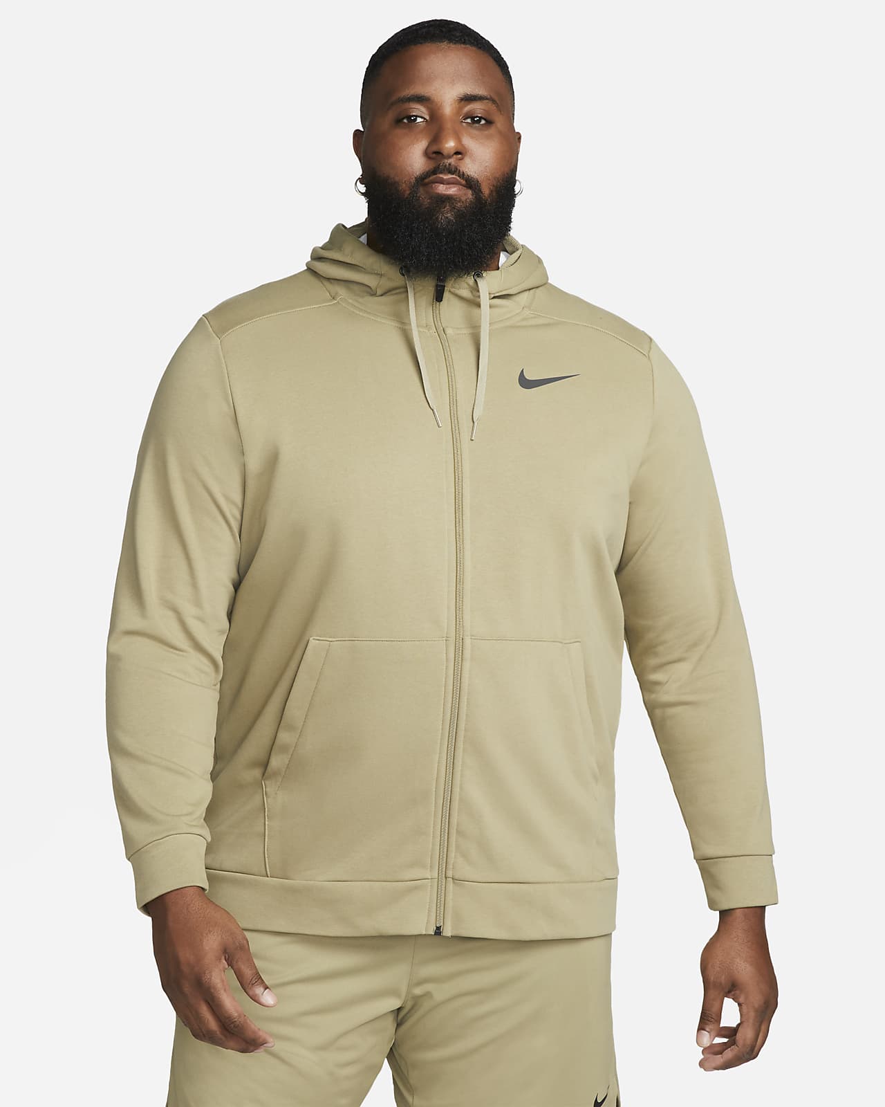 Nike Dry Men's Dri-FIT Hooded Fitness Full-Zip Hoodie.