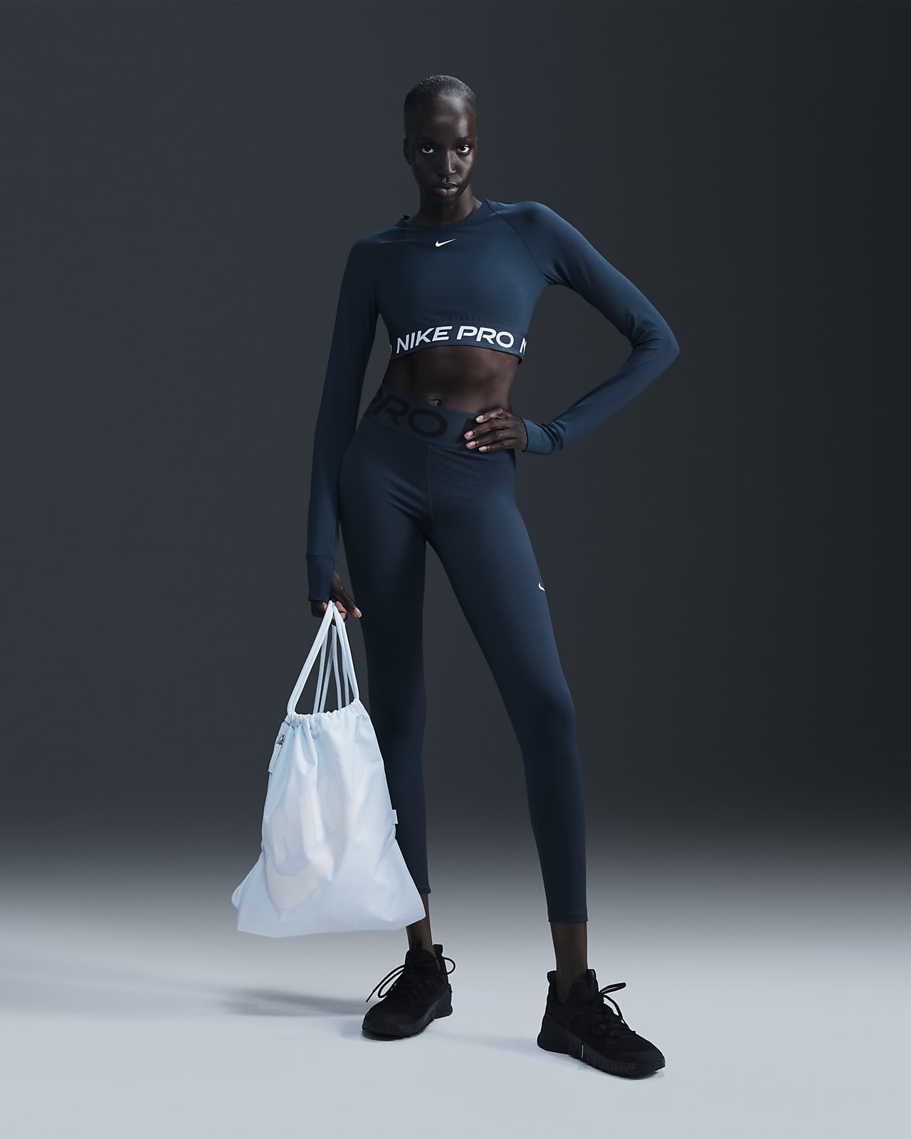Nike Pro Sculpt Leggings in voller Länge mit hohem Bund (Damen)