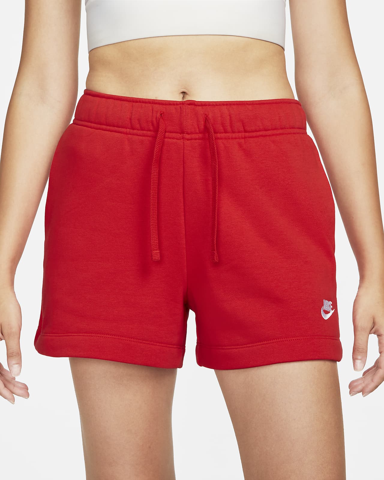 Feodaal Paine Gillic Klem Nike Sportswear Club Fleece Women's Mid-Rise Shorts. Nike.com
