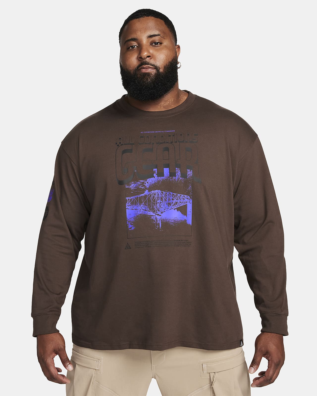 Acg nike long store sleeve