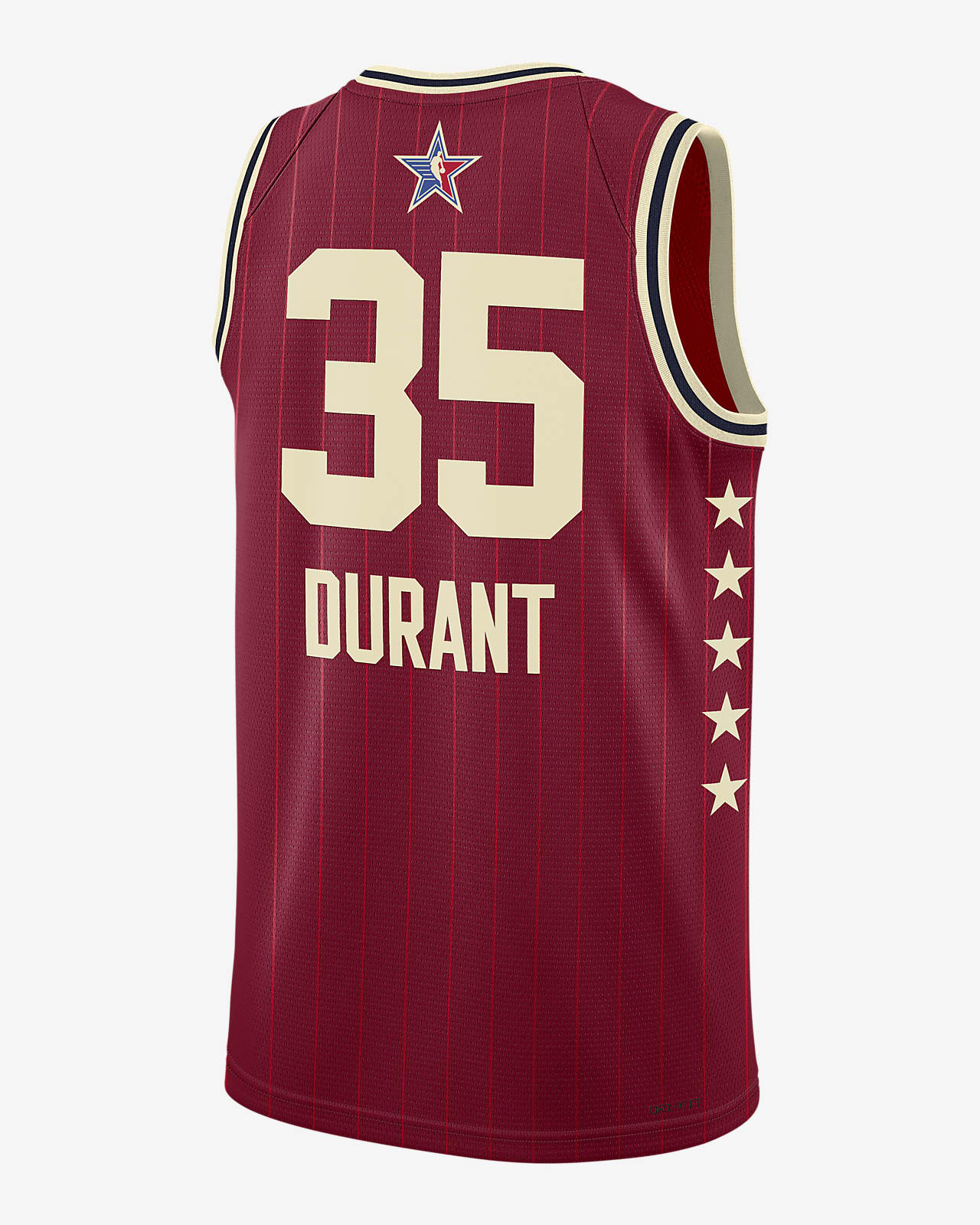 Durant all 2024 star jersey