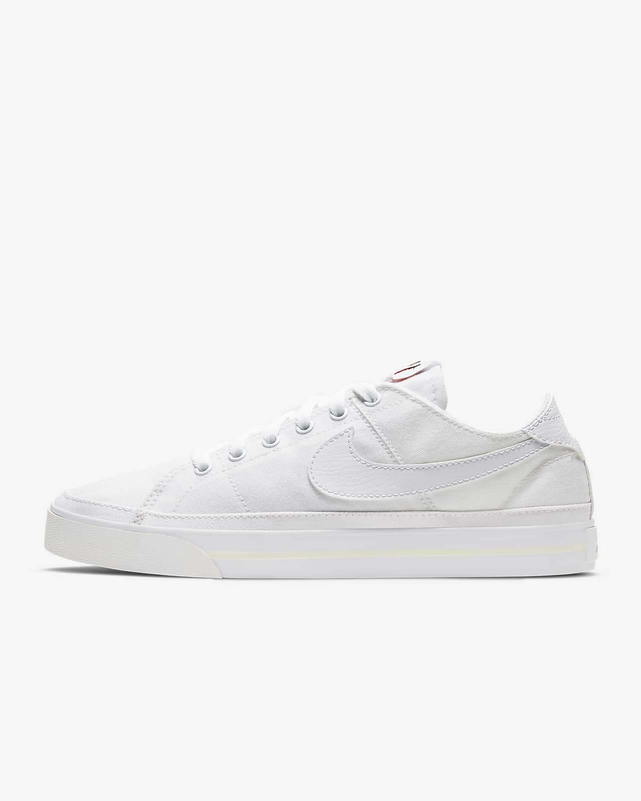 dunk sneaker white leather