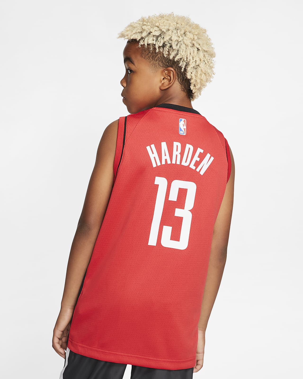 Rockets Icon Edition Older Kids' Nike NBA Swingman Jersey. Nike CZ