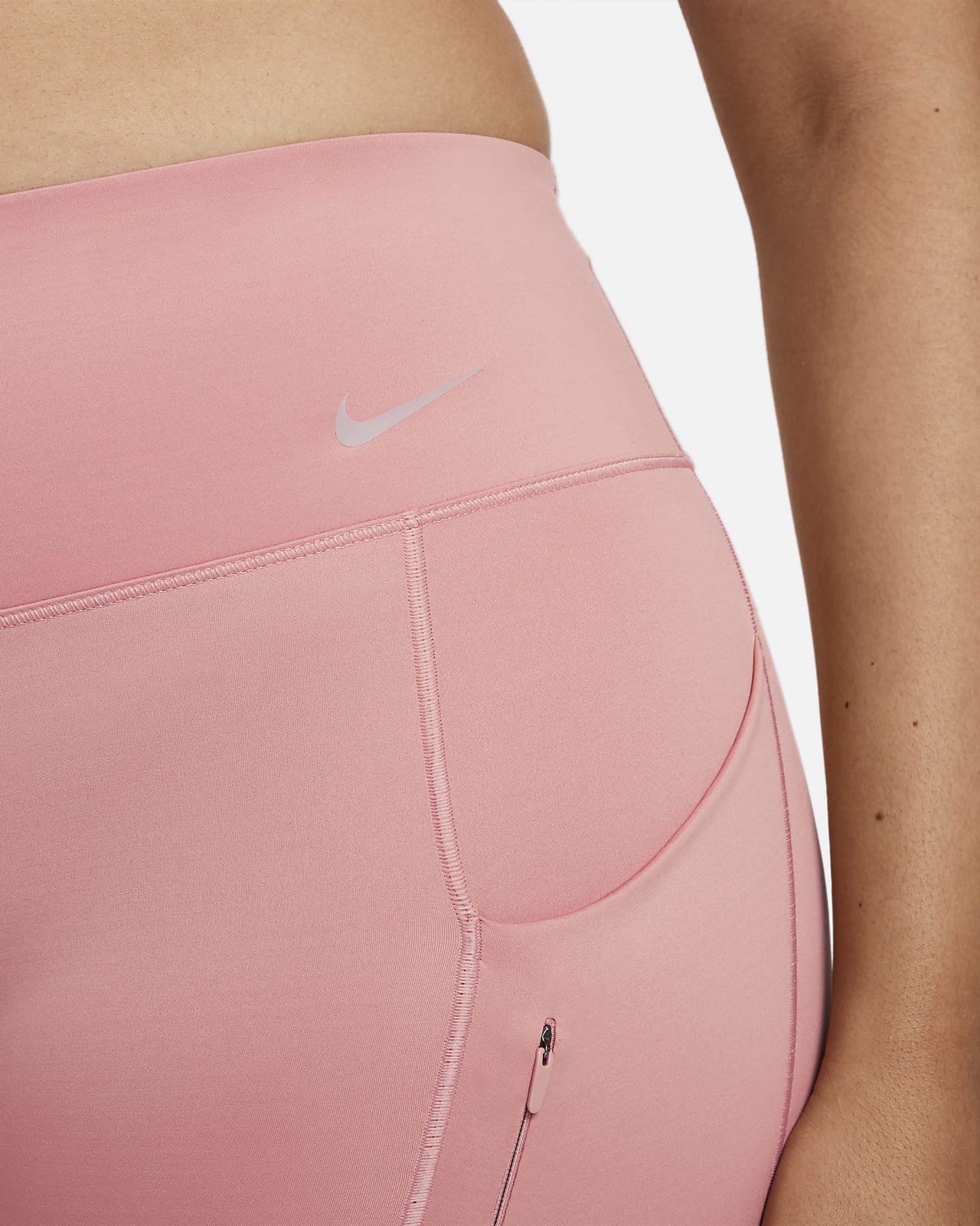Nike Go erős tartást adó, teljes hosszúságú, magas derekú női leggings  zsebekkel. Nike HU