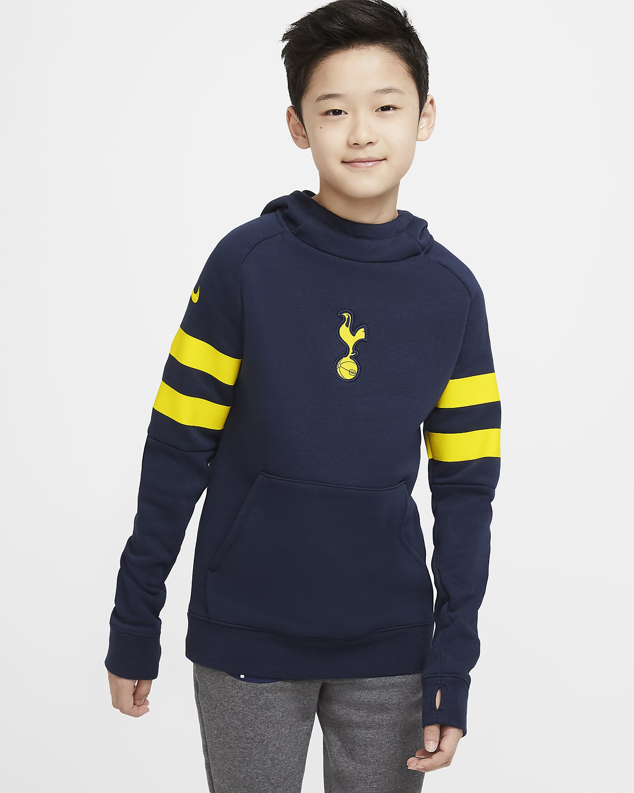 Tottenham Hotspur FC fleecehettegenser for fotball til store tottenham genser barn