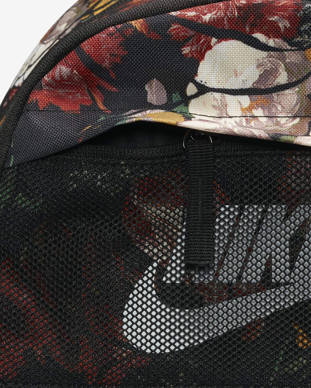 floral design nike backpack