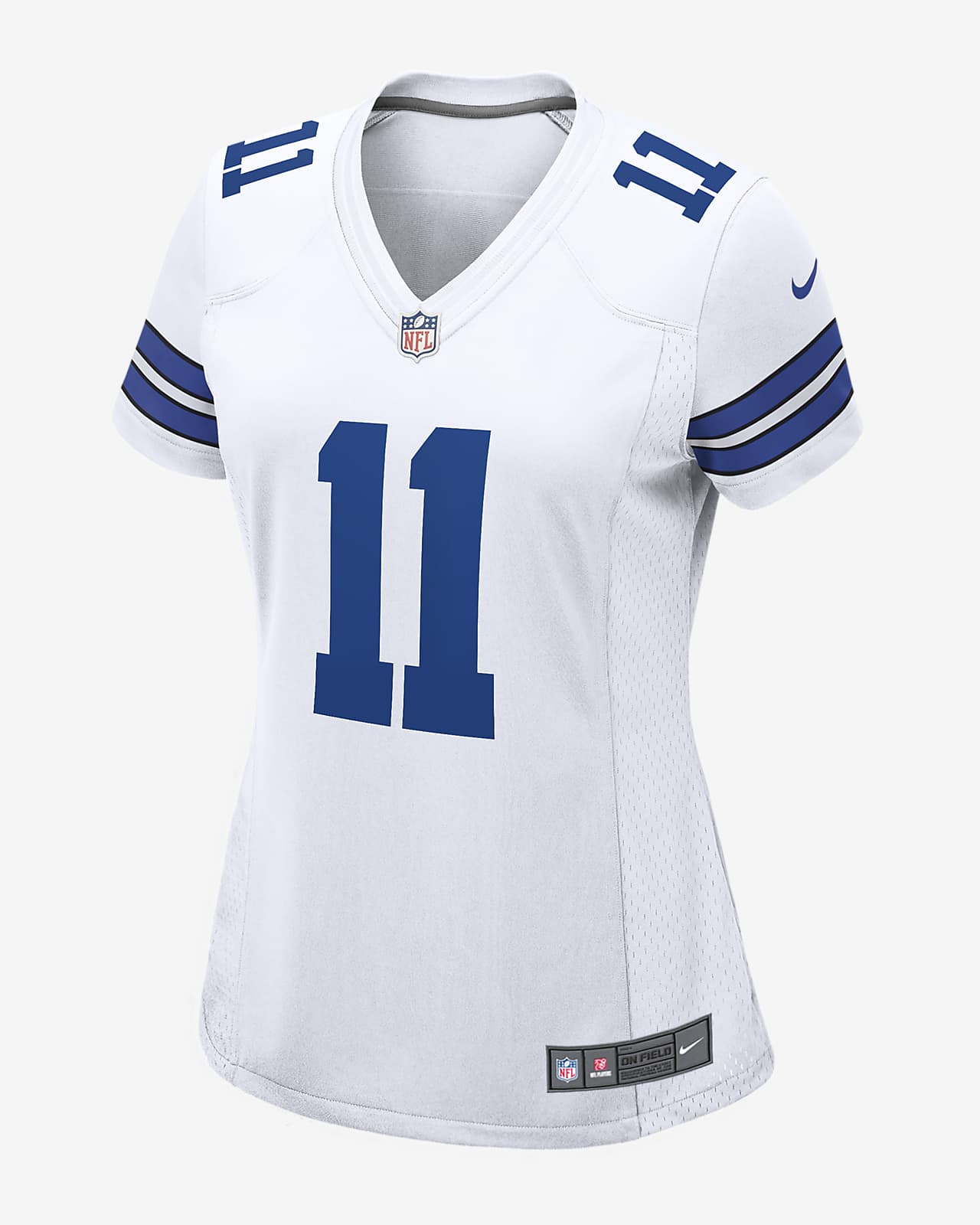 mens small nfl jersey on a woman