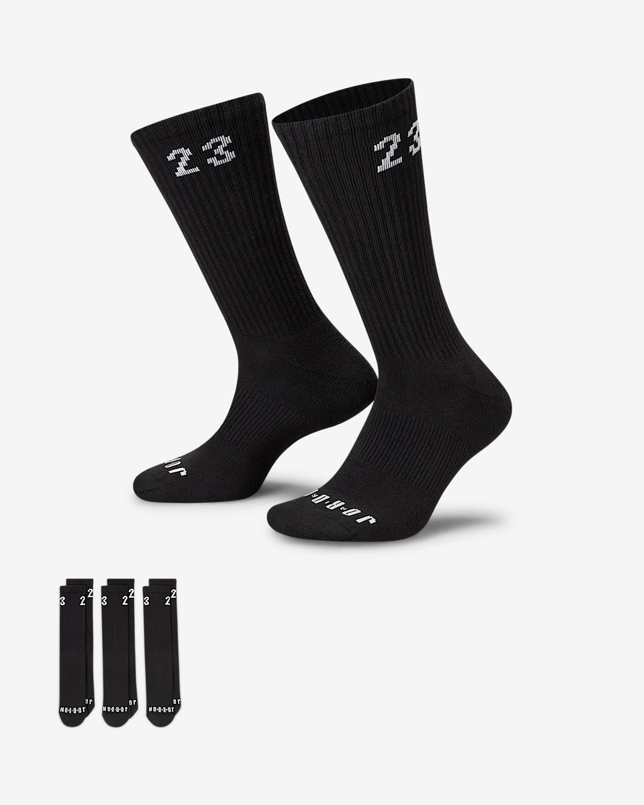 Jordan Essentials Crew sokken (3 paar). Nike NL