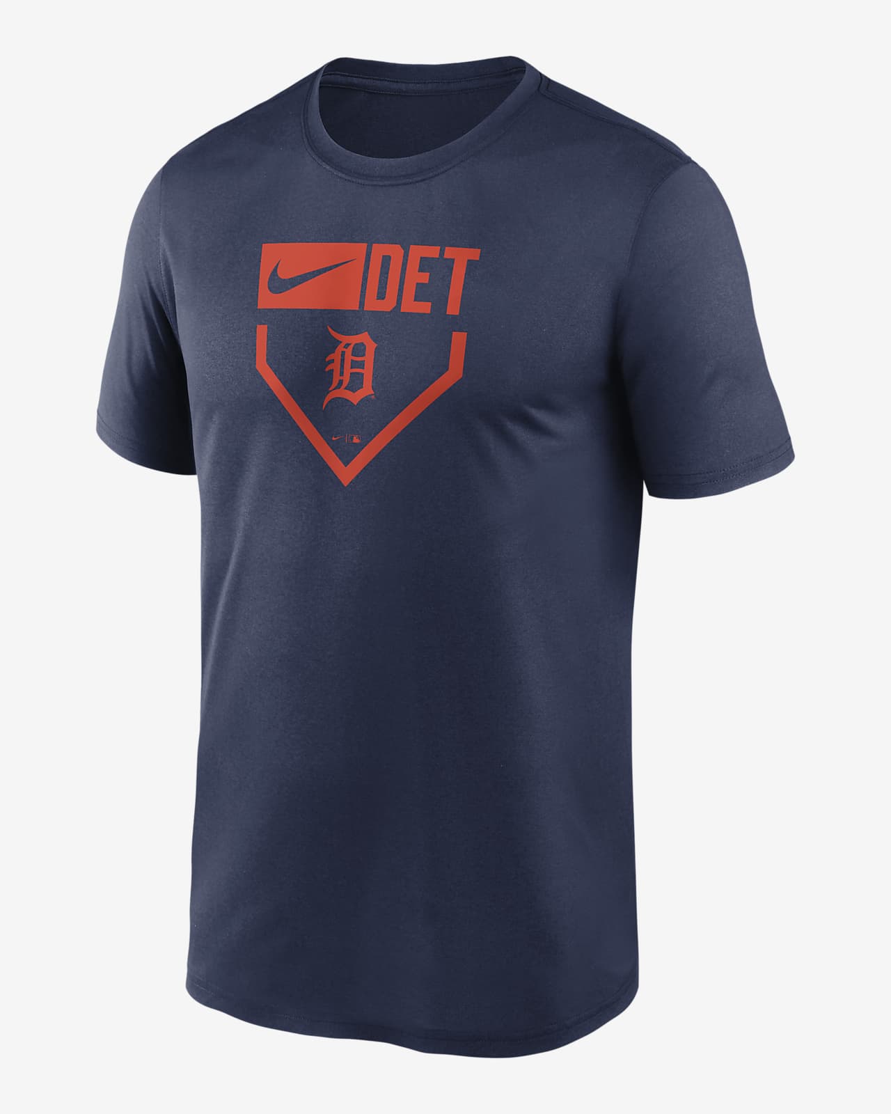 Detroit Tigers Home Plate Icon Legend Men's Nike Dri-FIT MLB T-Shirt